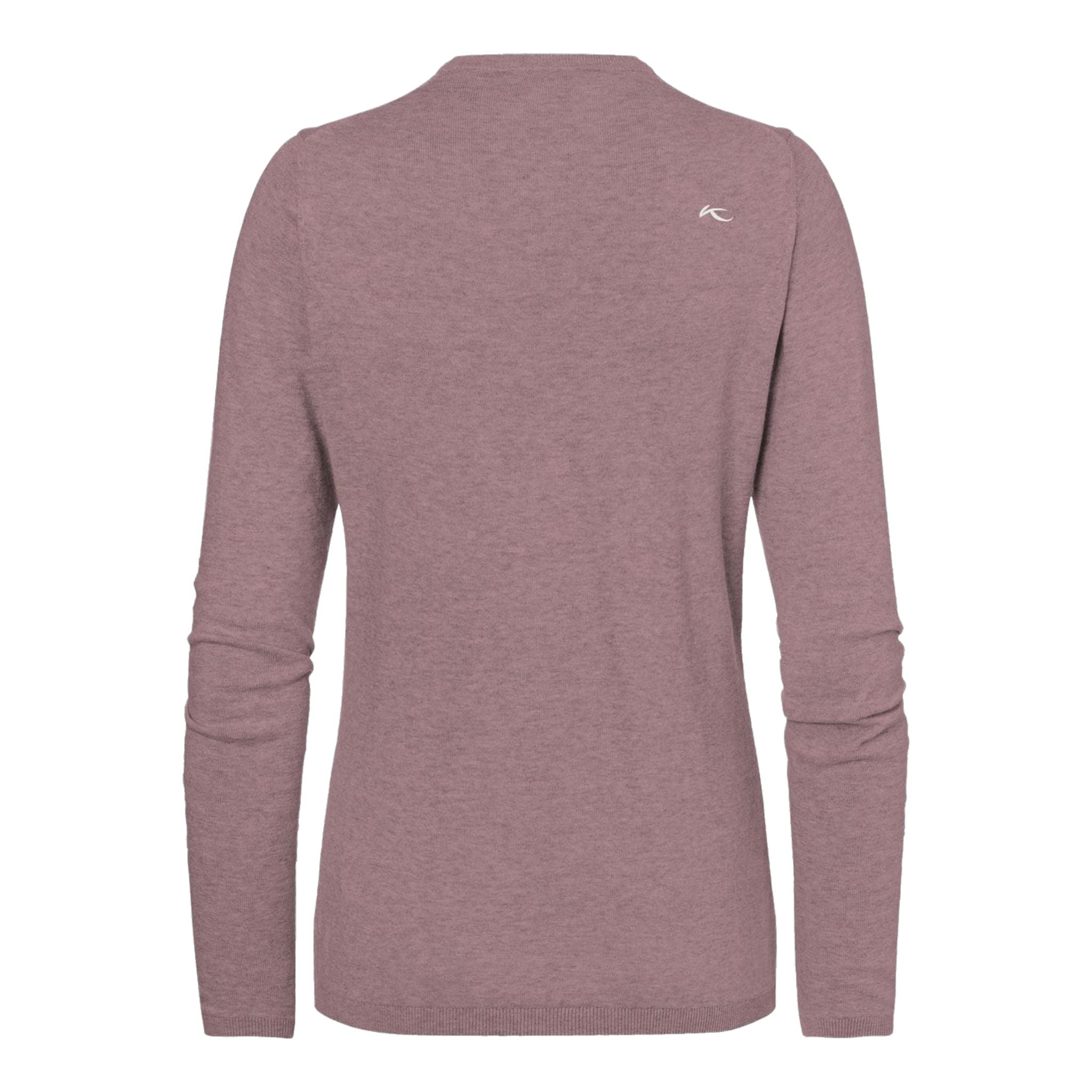 Kjus Pullover V-Ausschnitt W Kicki Pink Reef Melange Damen