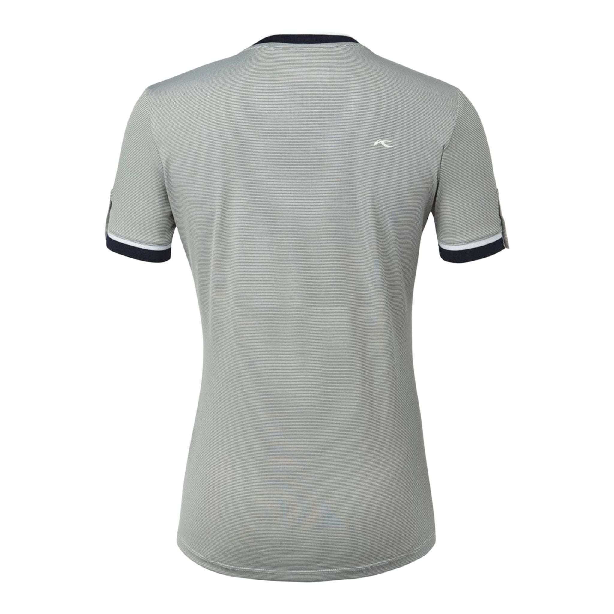 Kjus W Elena Stripe SS Polo Atlanta Blue/White Damen