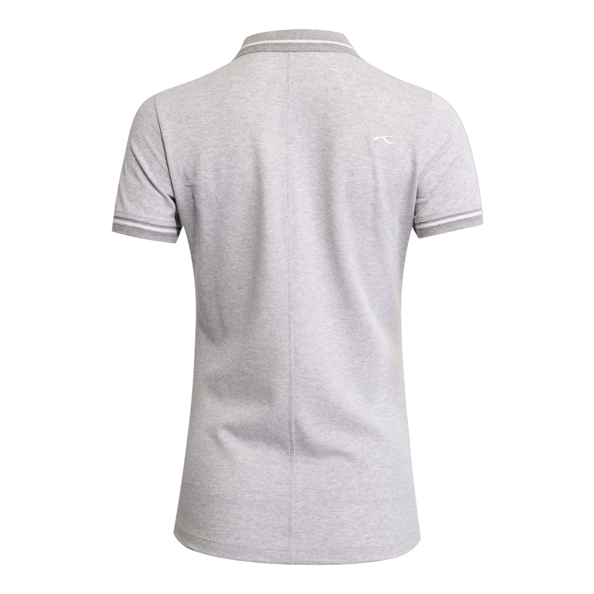 Kjus W Sanna SS Polo Stahlgrau Melange Damen