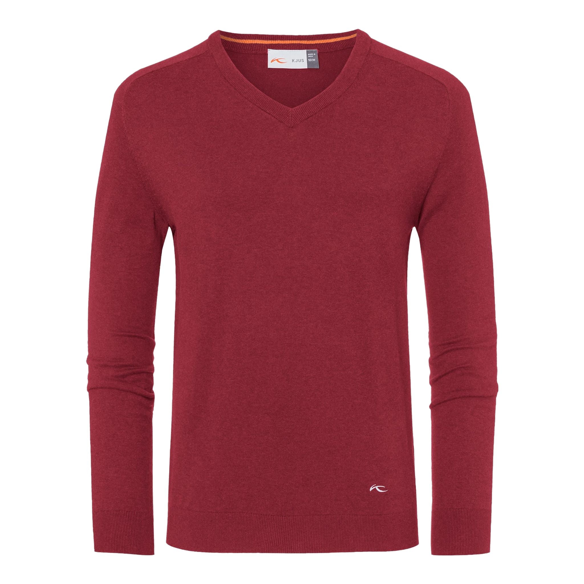 Kjus M Pullover V-Ausschnitt Kirk Cardinal Herren
