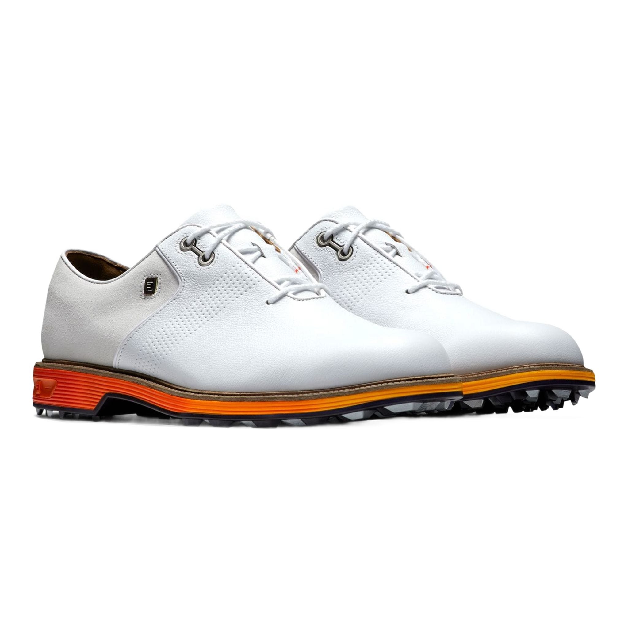 Footjoy DJ Premiere SL Weiß/Weiß/Orange Herren