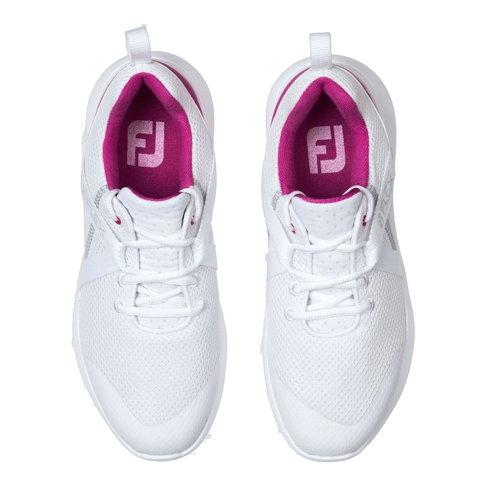 Footjoy W Flex White/Fuchsia Damen