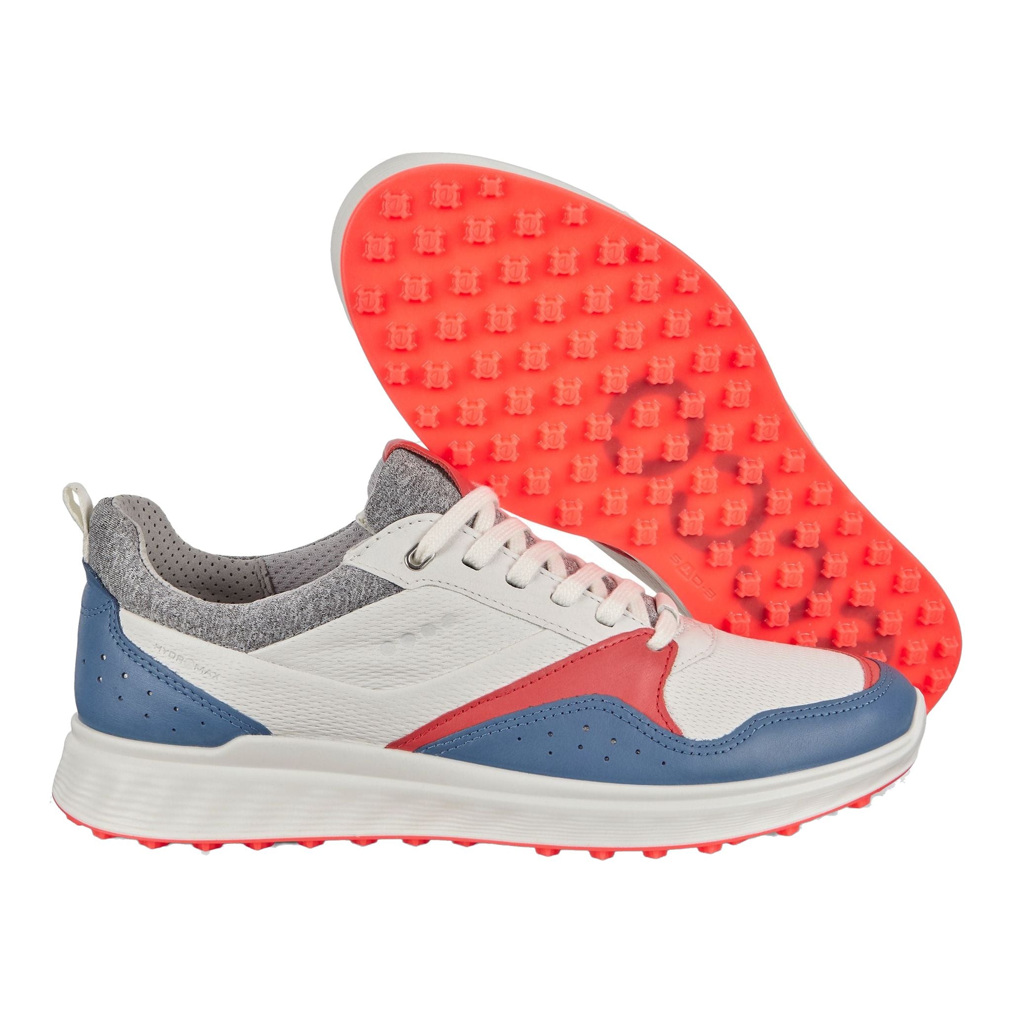 Ecco W S-Casual Retro Blue Coral/Neon Damen