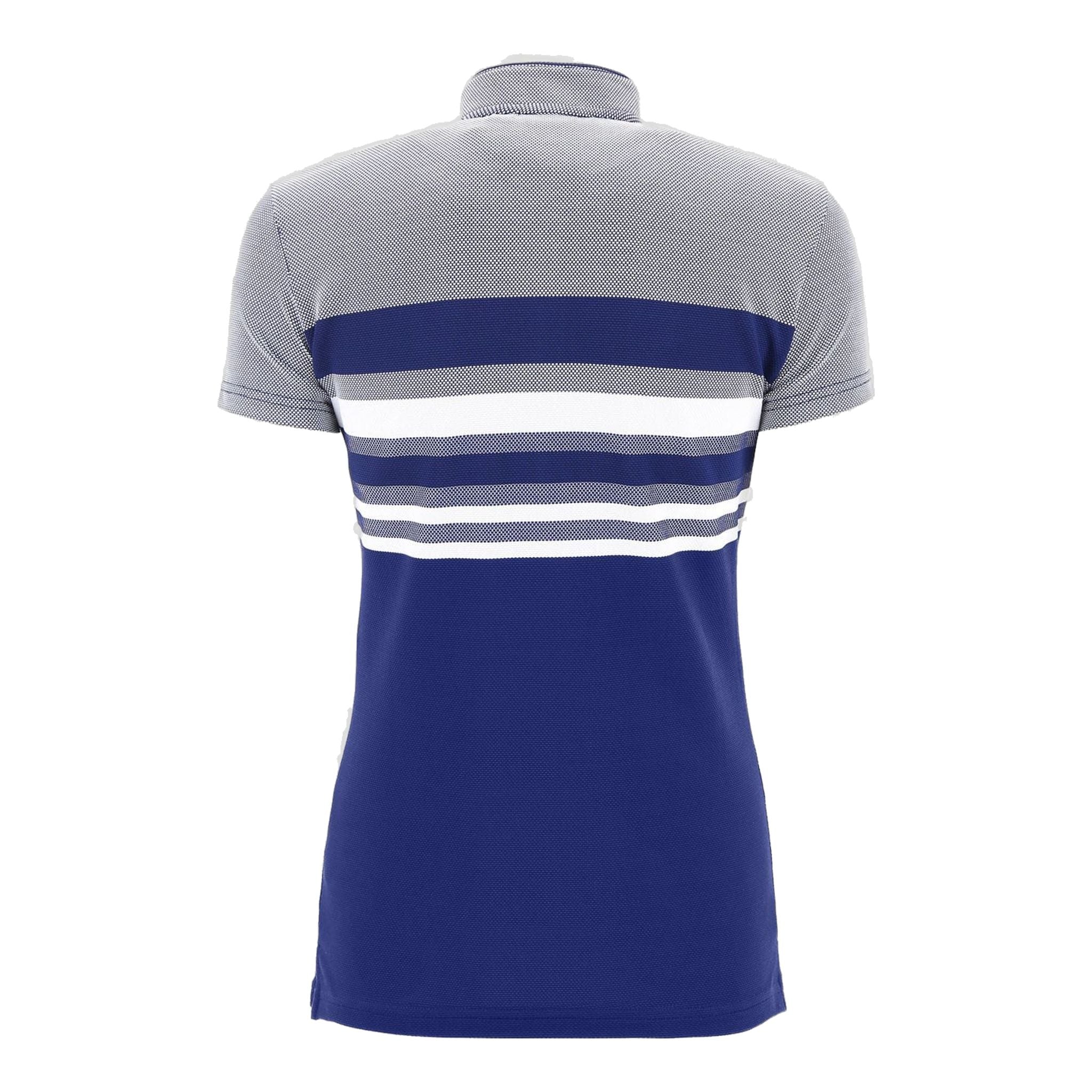 Chervo W Annetta SS Polo Weiß/Blau Damen