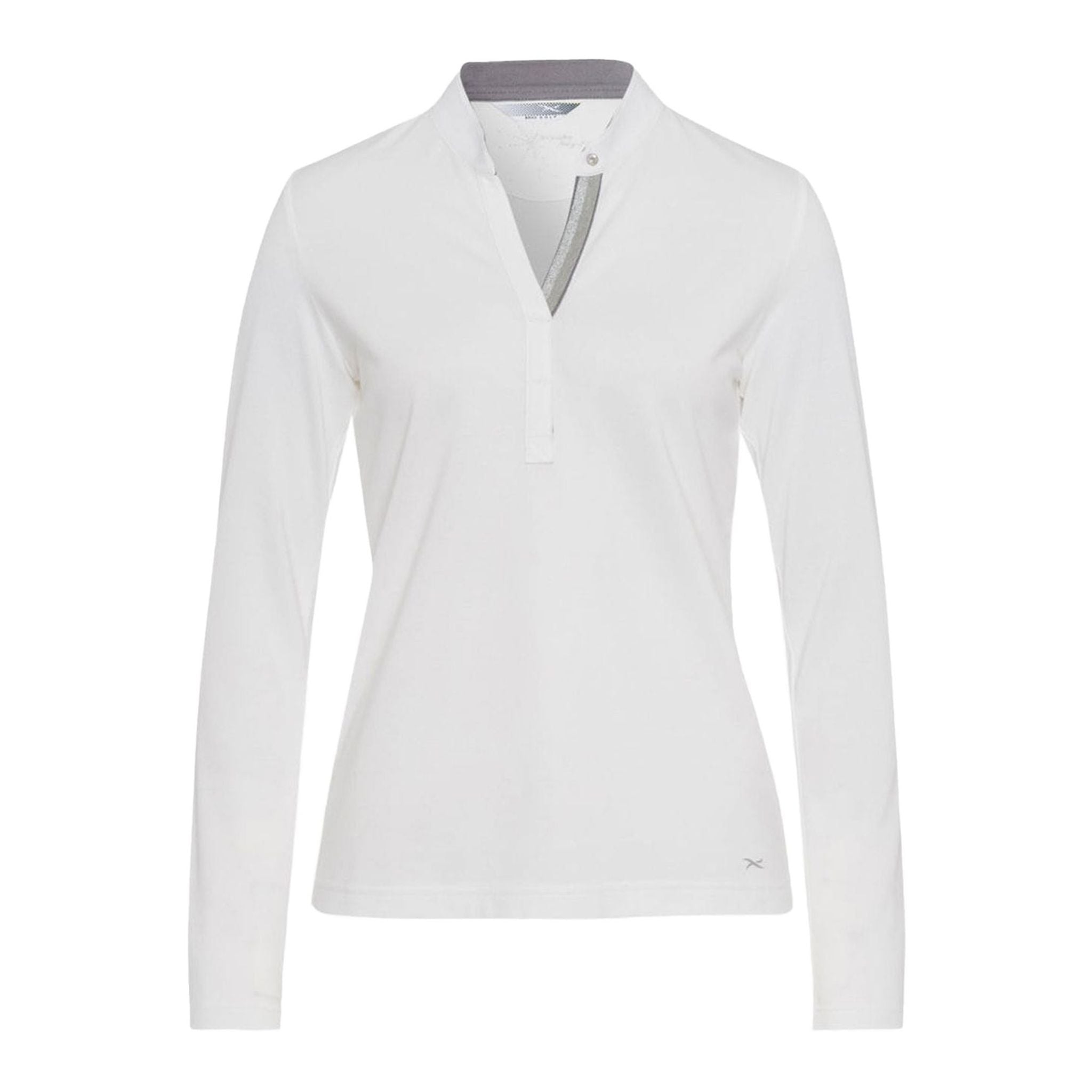 Brax W Tea Livia LS Polo Snow Damen
