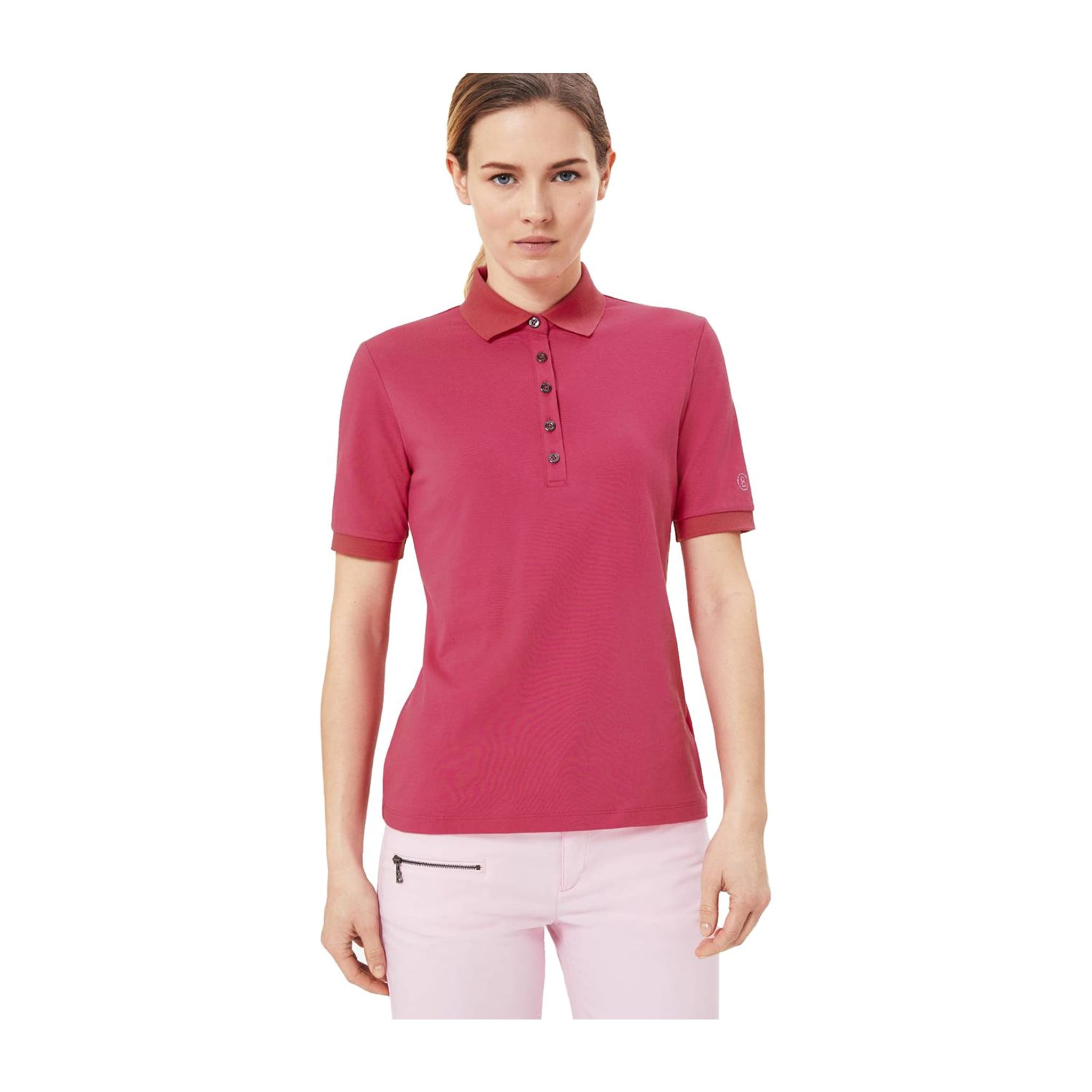 Bogner W Nell SS Polo Magenta Damen
