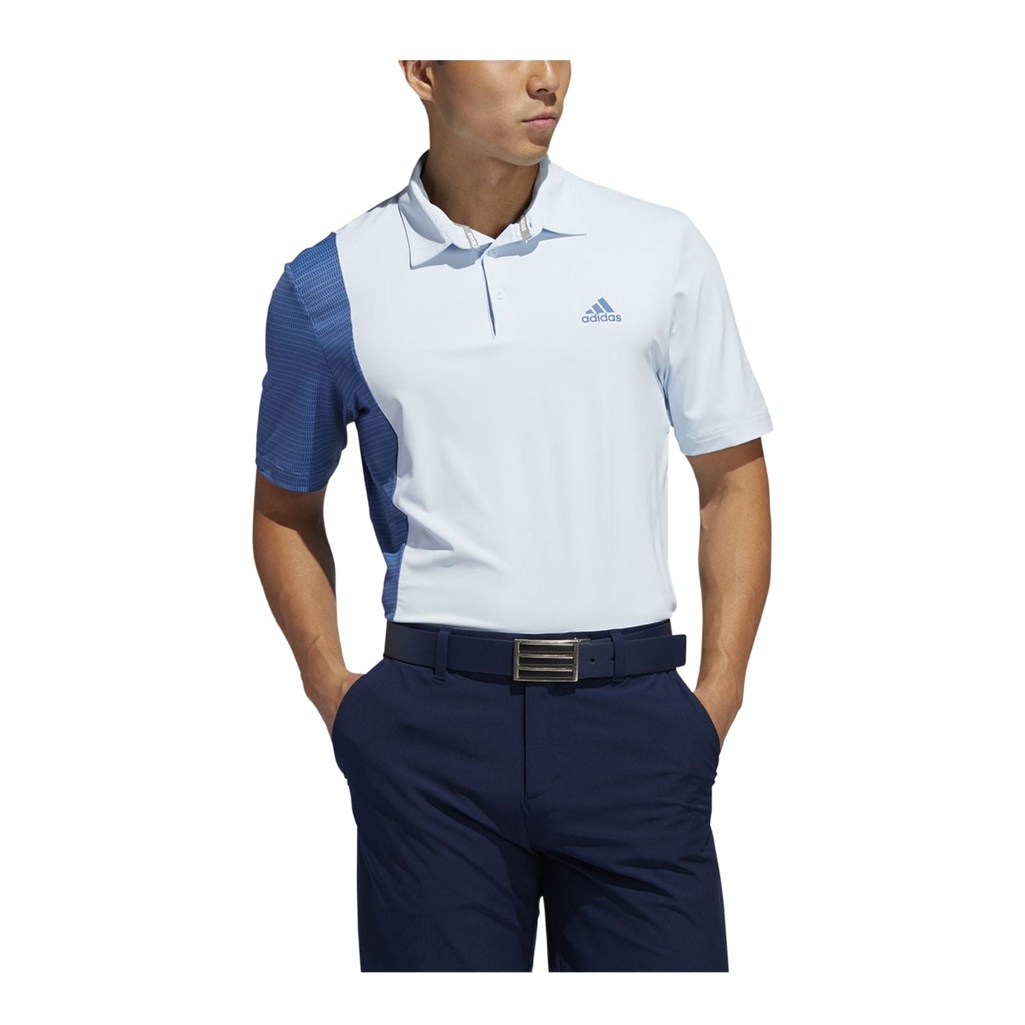 Adidas Ultimate 365 Blocked Polo Sky Tint/Royal/Navy Herren