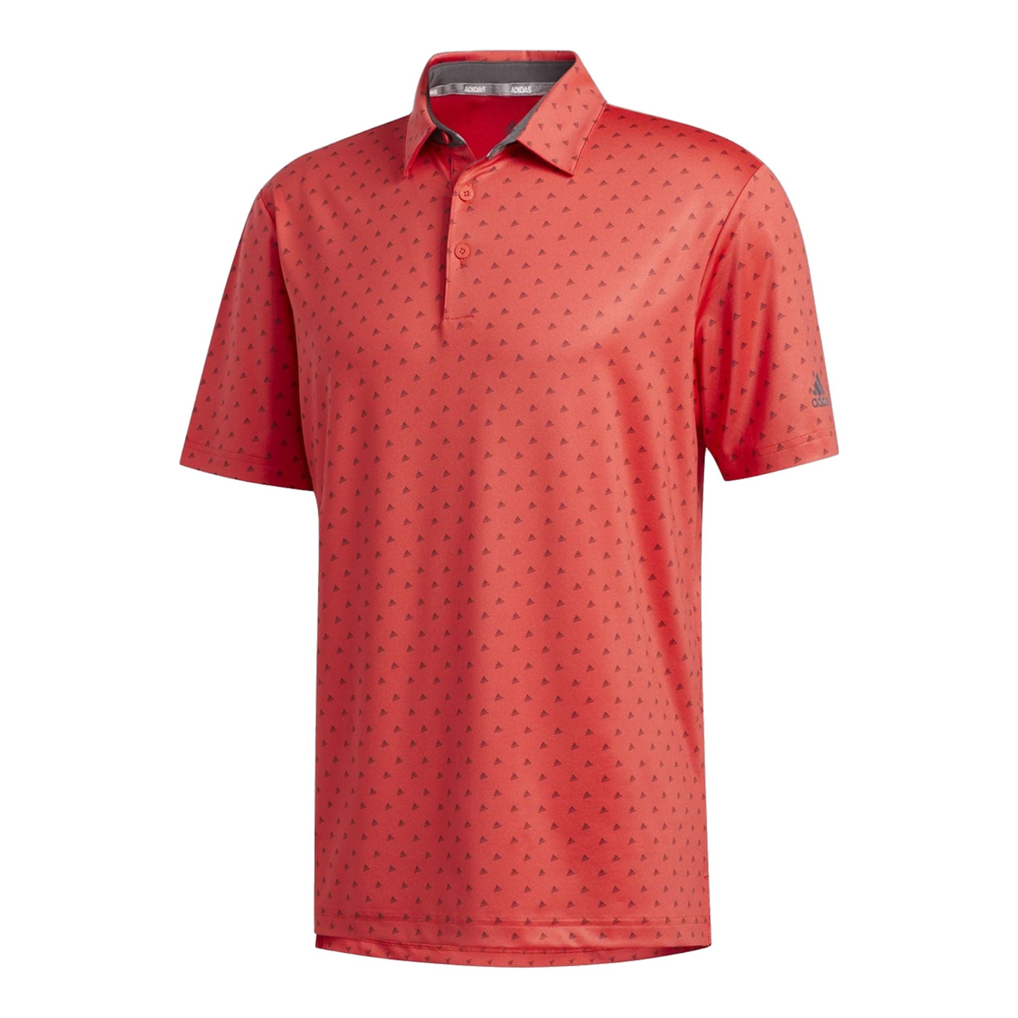 Adidas Ultimate365 Badge of Sort Polo Coral/Grey Herren