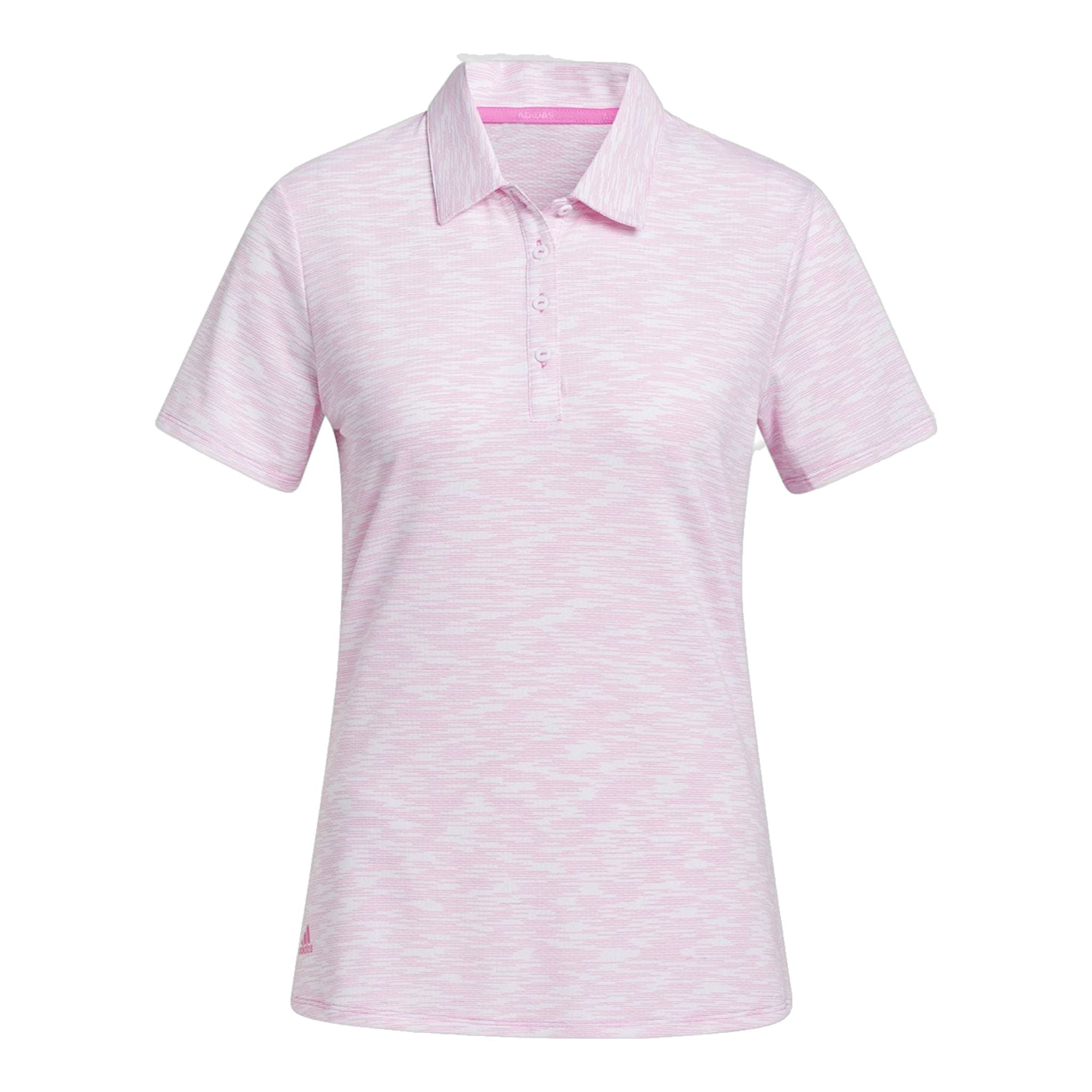 Adidas W Spacedye SS Polo Weiß/Pink Damen