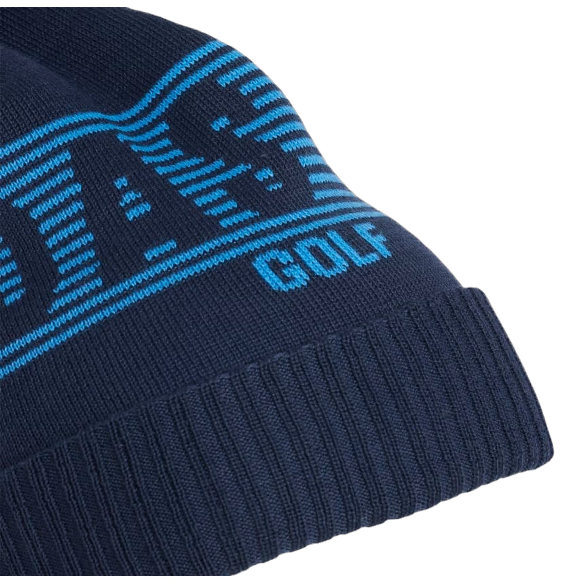 Adidas Pom Beanie Haube Crew Navy Herren Herren