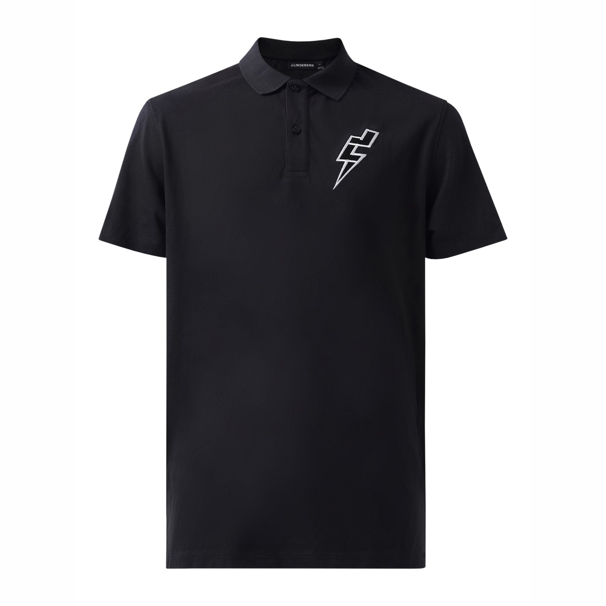 J. Lindeberg Polo JL Strike Rib Jersey Herren
