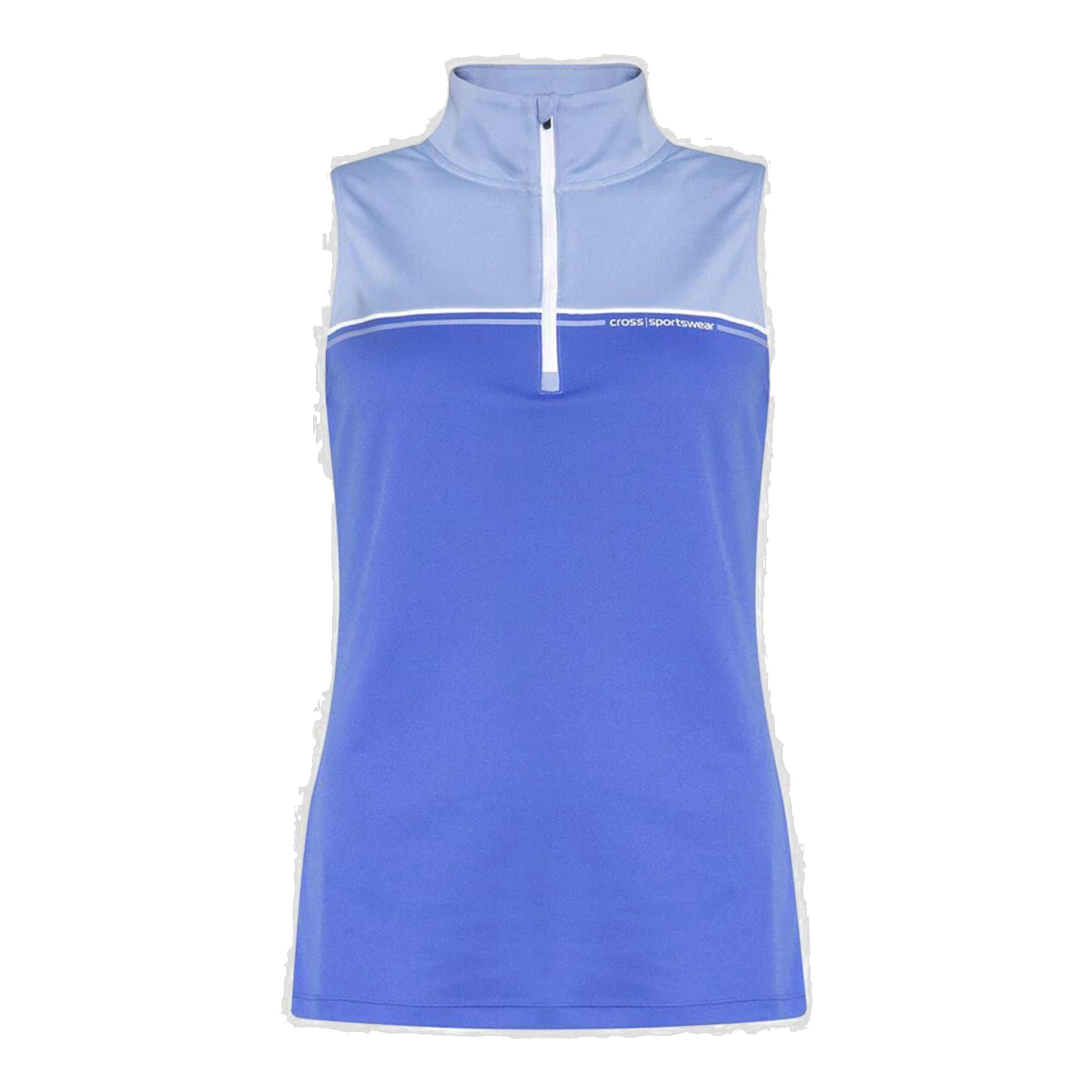 Cross Sportswear Sleeveless Poloshirt Damen