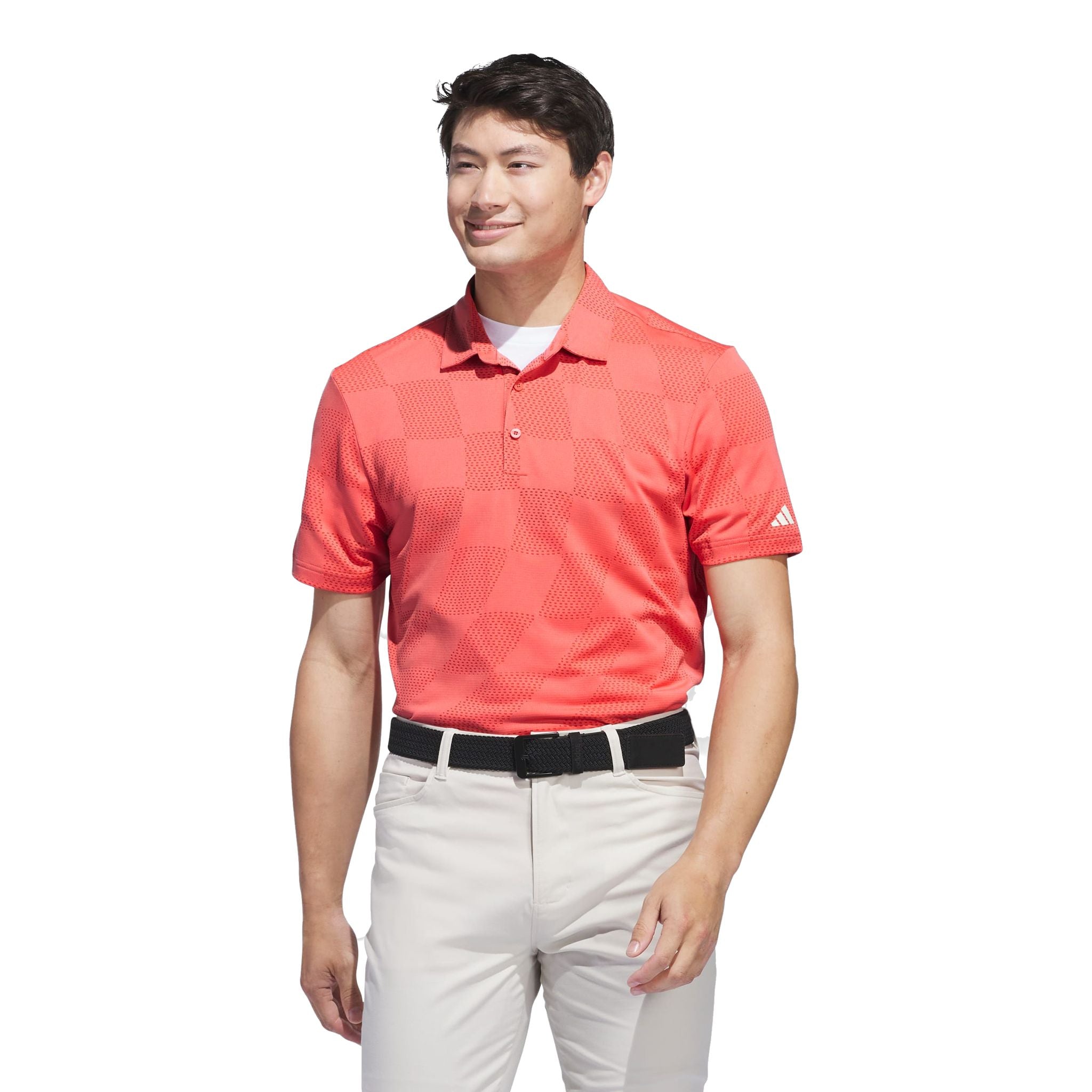 Adidas Ultimate365 Textured Jacquard Polo Shirt Herren