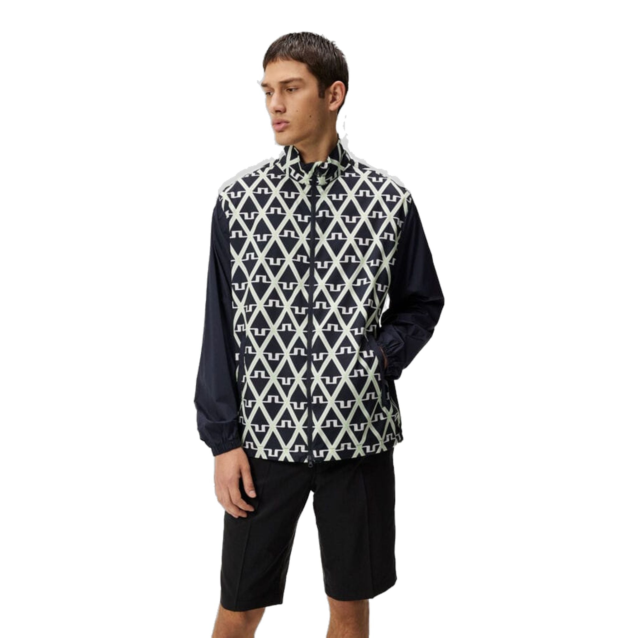 J. Lindeberg Lear printed Wind jacket Herren