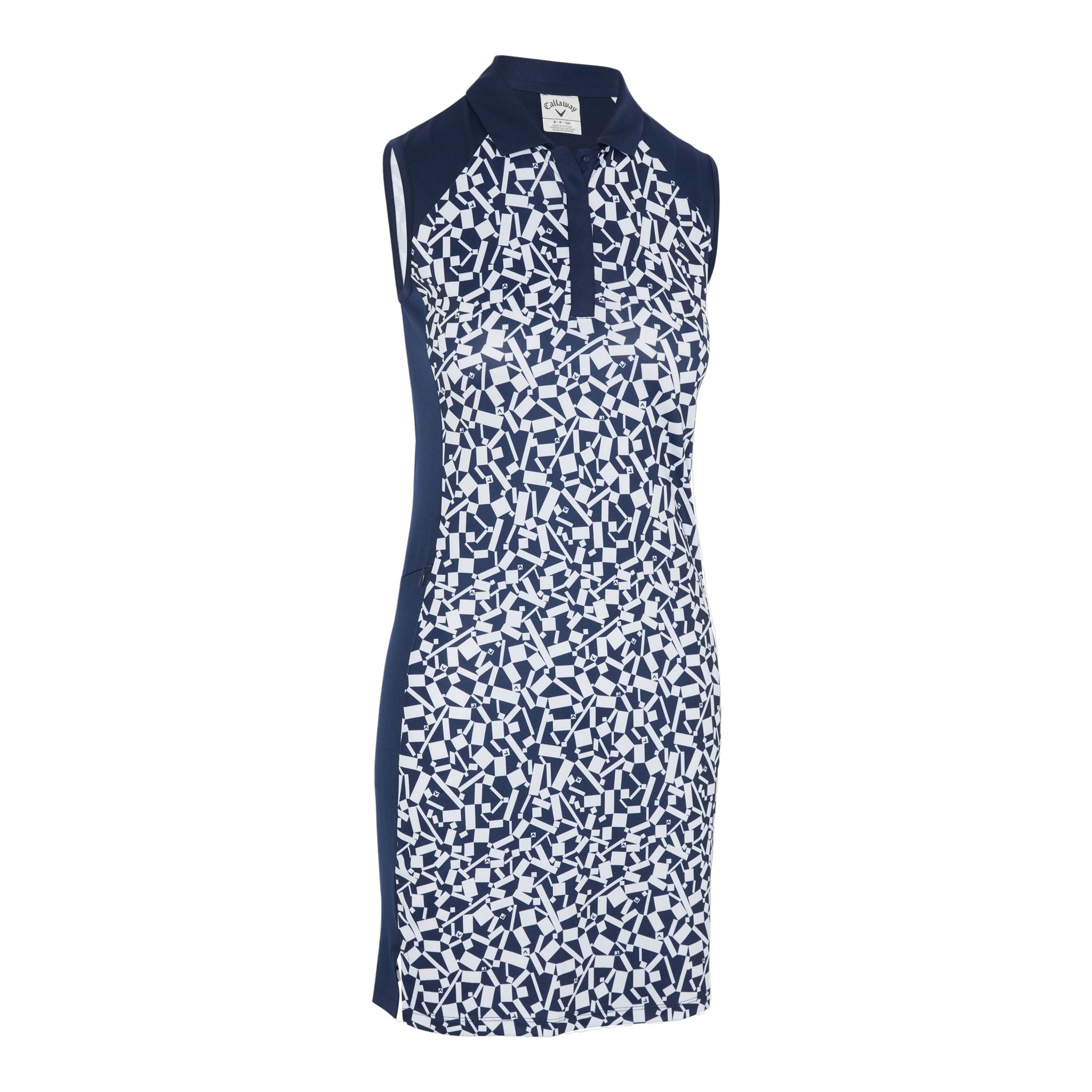 Callaway Two Tone Geo Sleeveless Kleid Damen