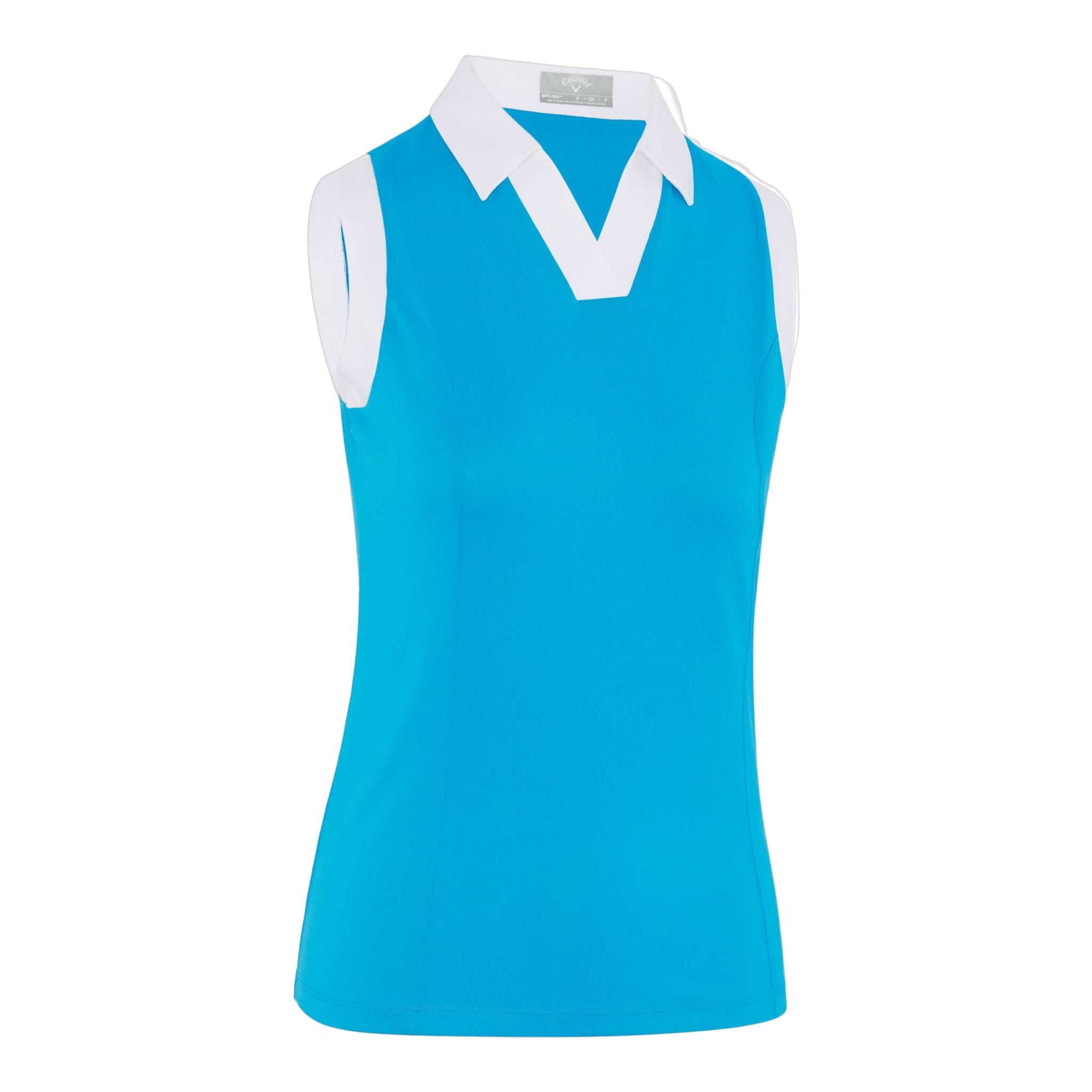 Callaway Sleeveless Colorblock Polo Damen