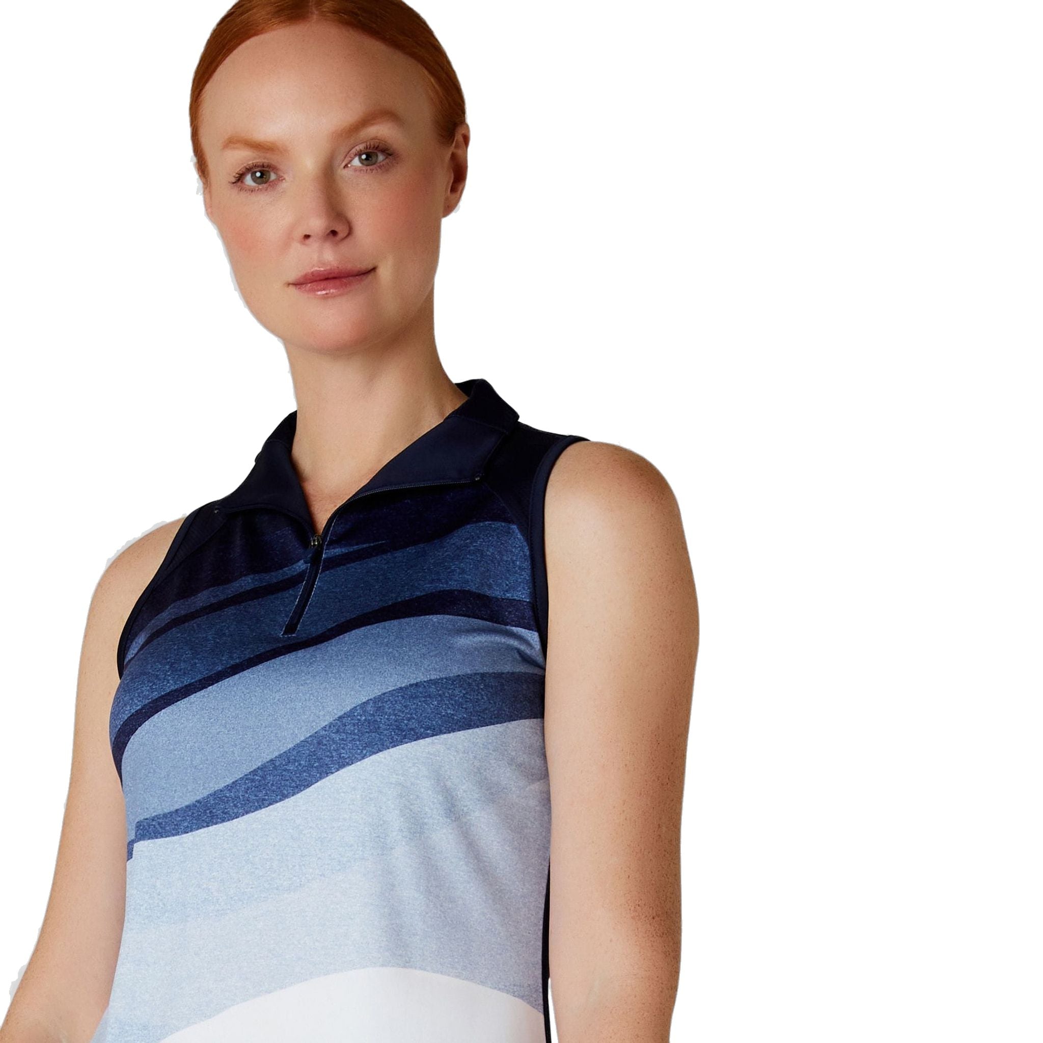 Callaway Gradient Wave Sleeveless Shirt Damen