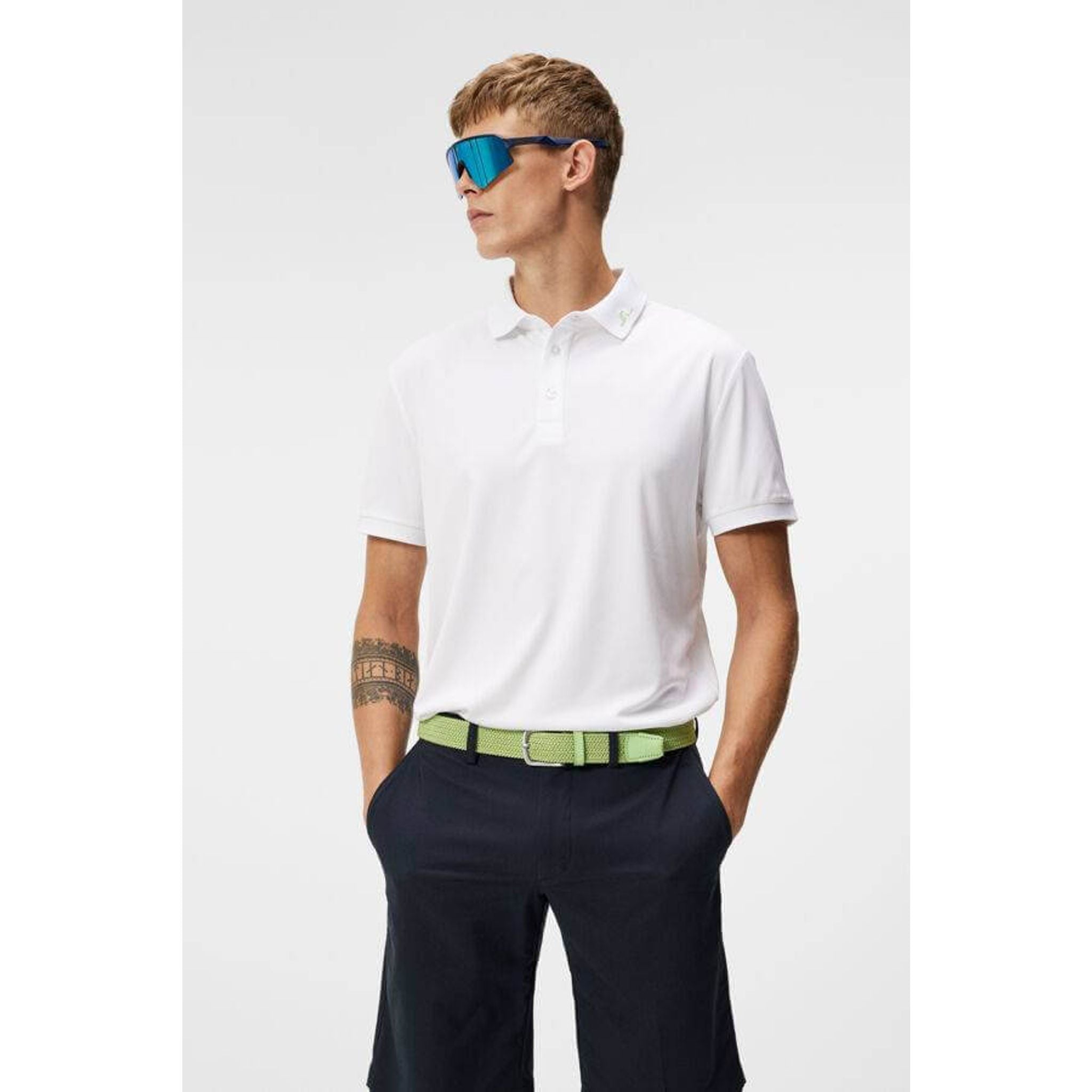J. Lindeberg KV Regular Fit Print Polo Herren