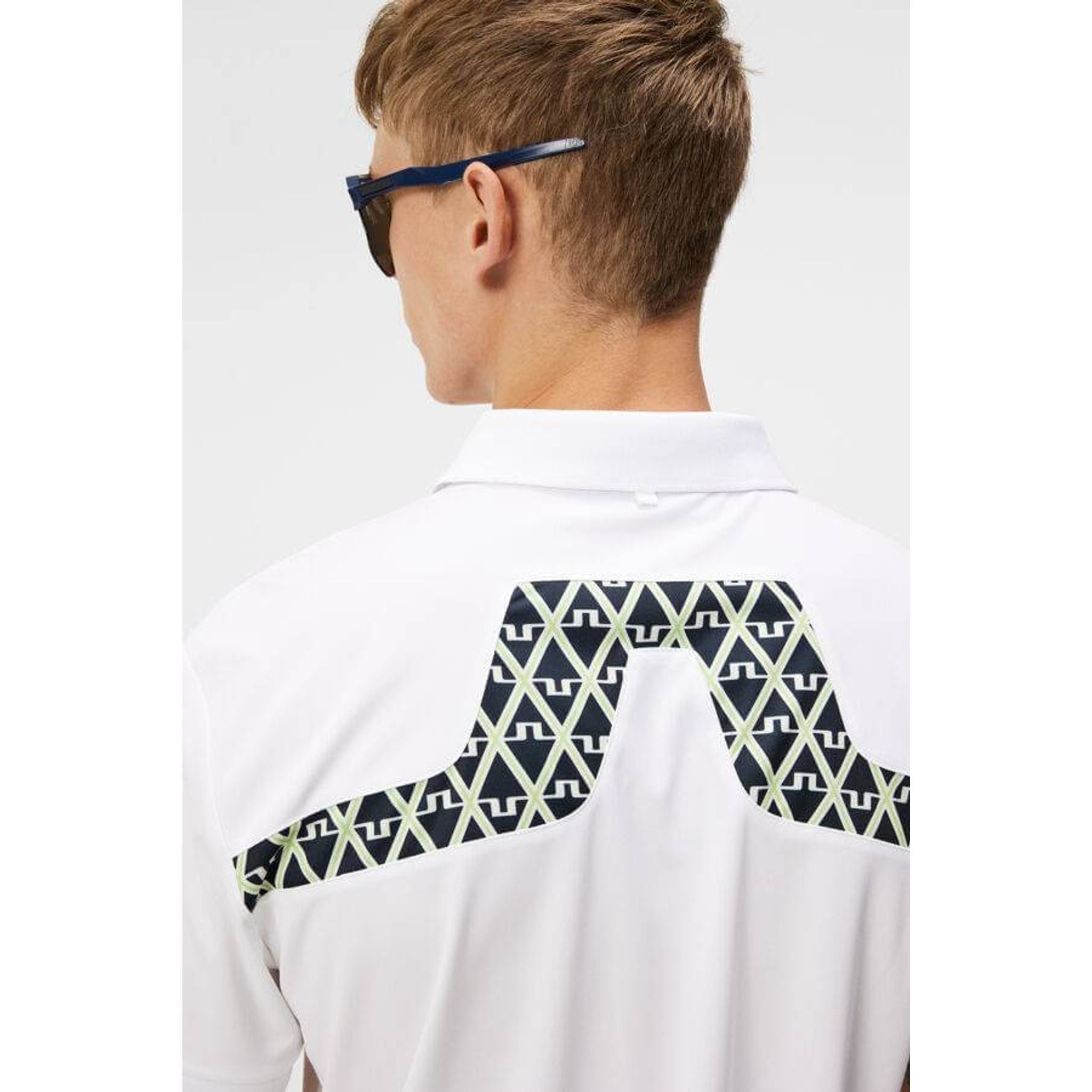 J. Lindeberg KV Regular Fit Print Polo Herren