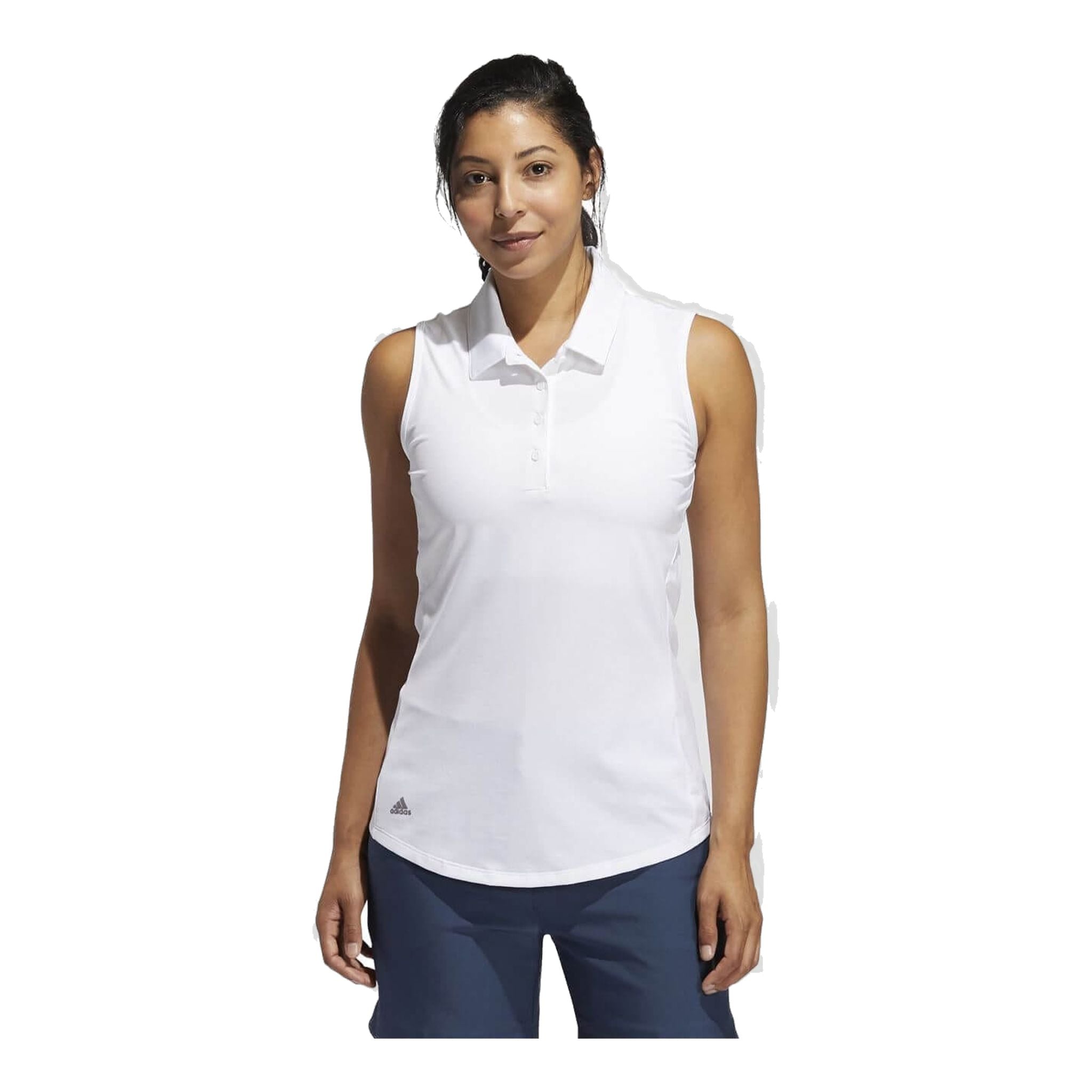 Adidas Ultimate Solid Poloshirt ärmellos Damen