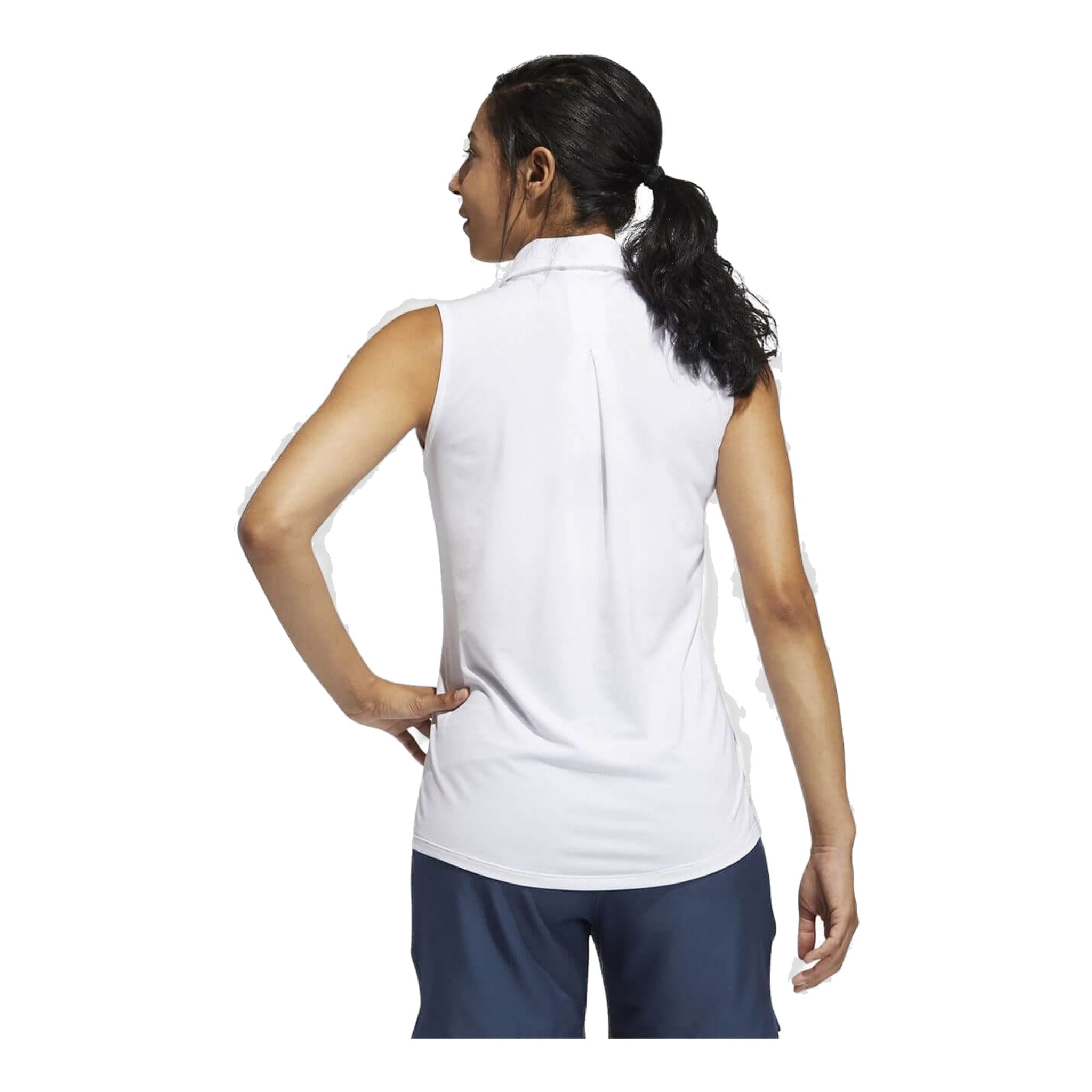 Adidas Ultimate Solid Poloshirt ärmellos Damen