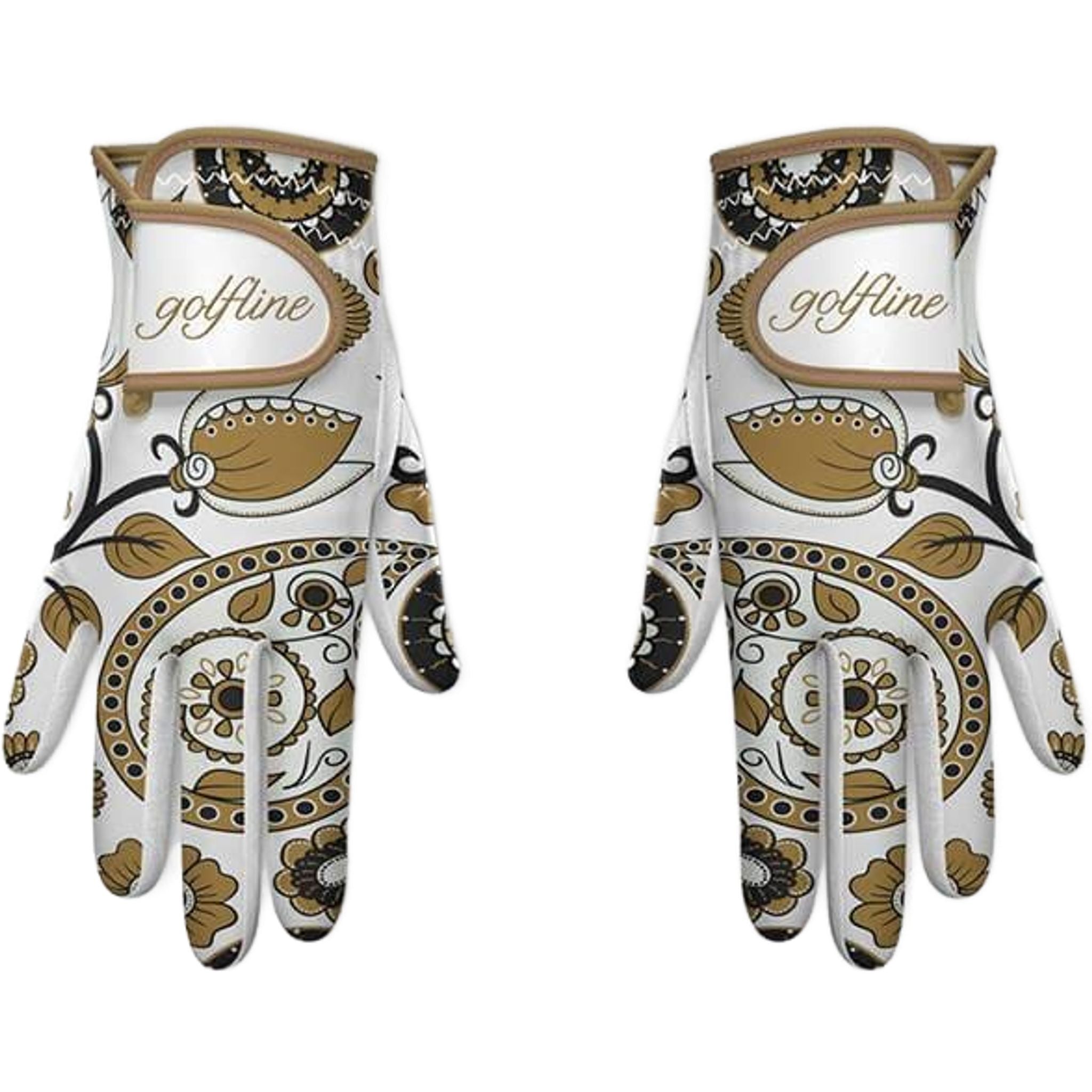 Golfline W Golfhandschuh Ornament Sand Damen RH L Damen