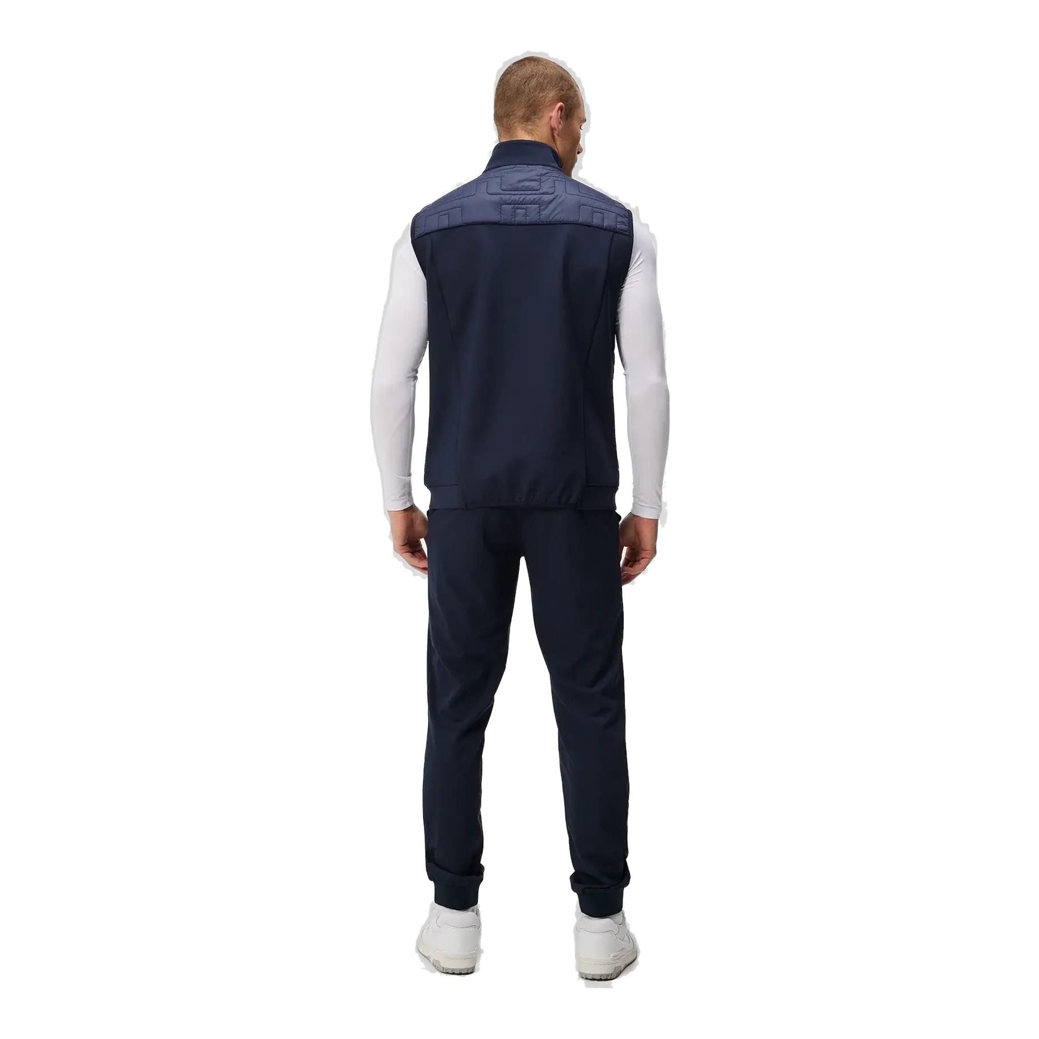 J. Lindeberg Quilt Hybrid Weste Herren