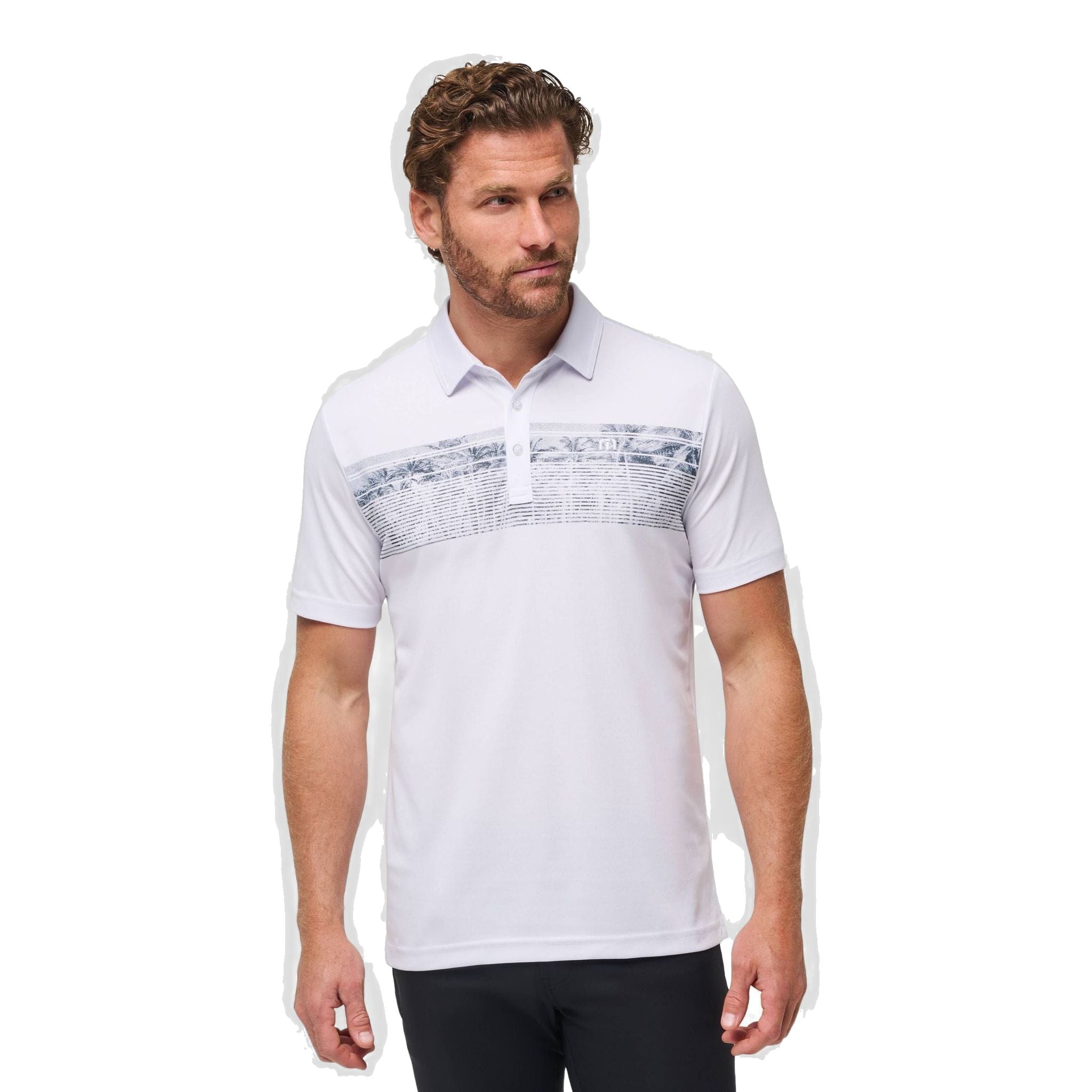 Travis Mathew Banzai Beach Poloshirt Herren