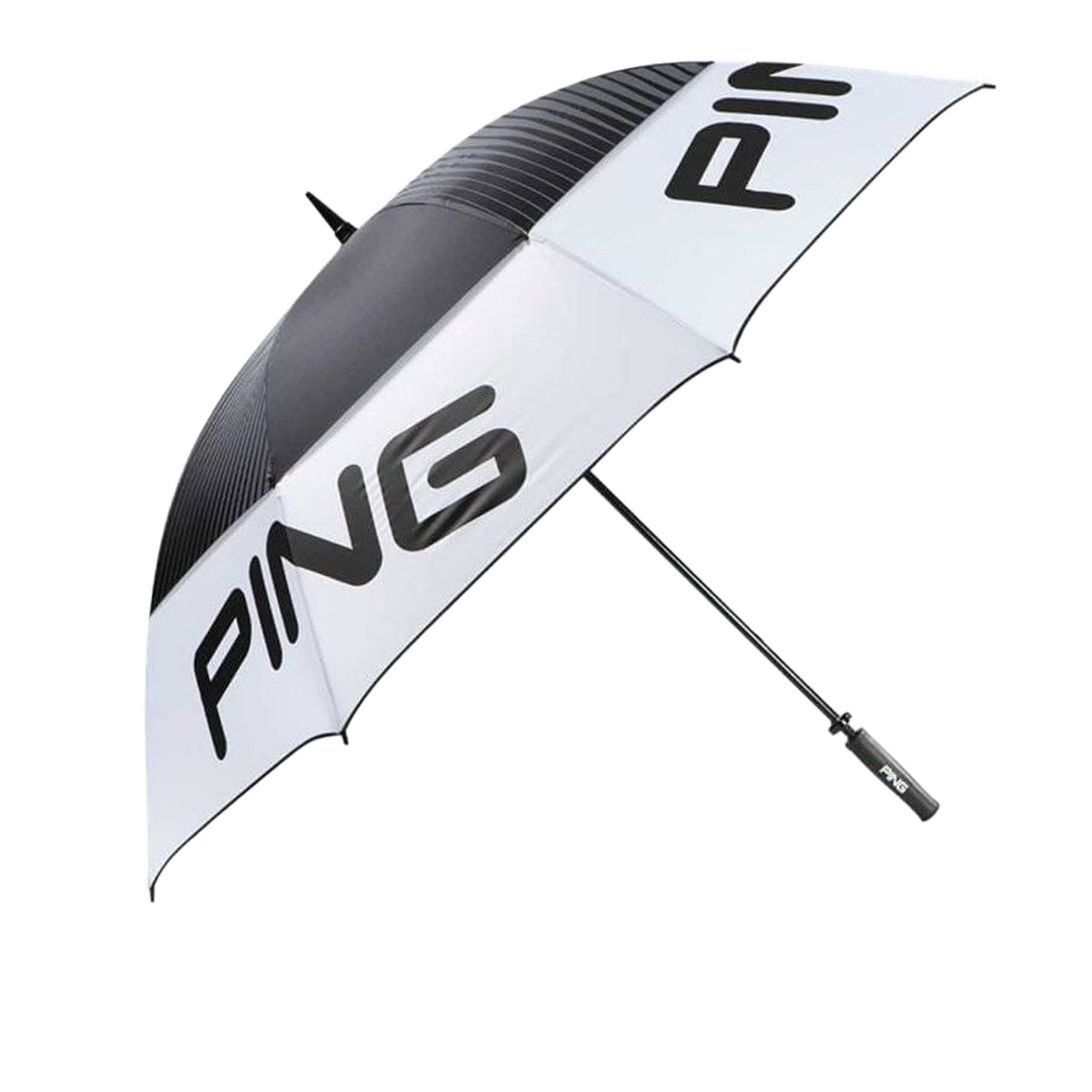 Ping Tour Regenschirm Weiß/Schwarz