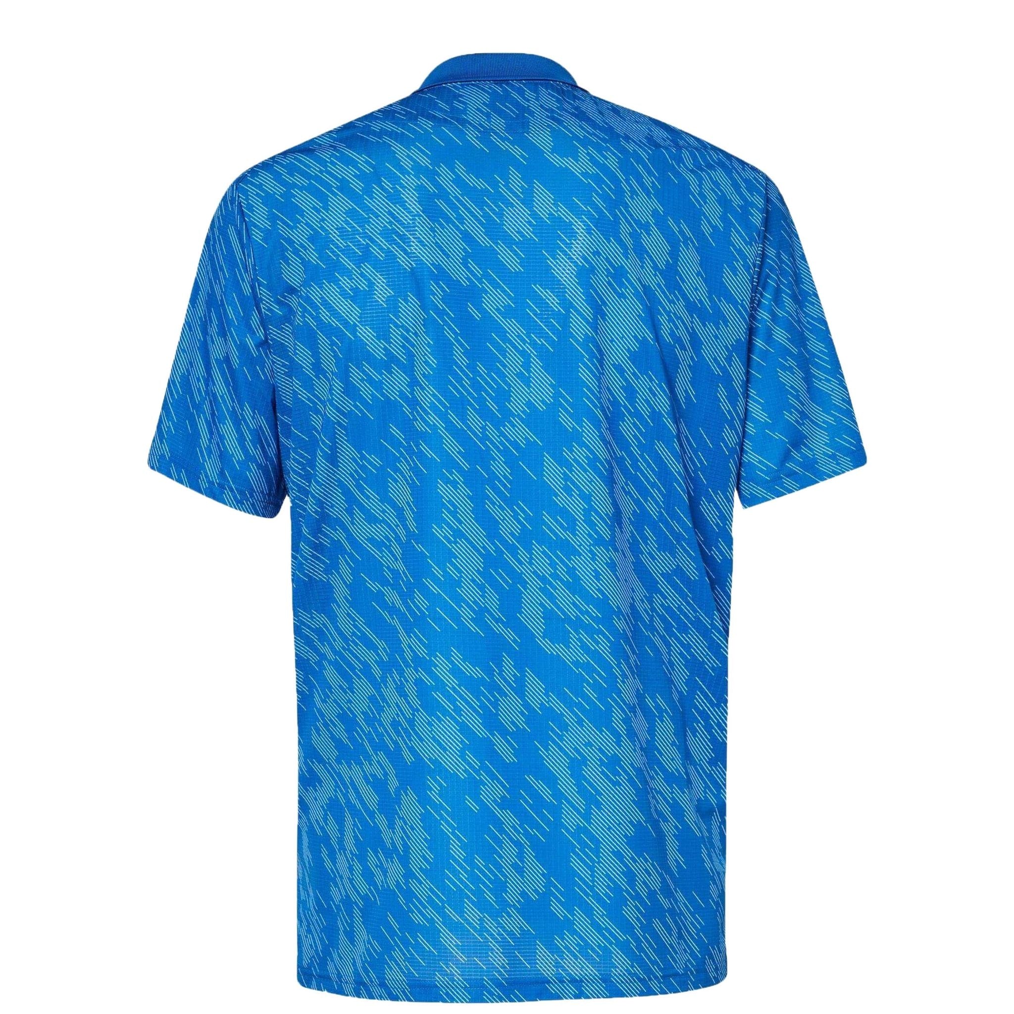 Oakley Contender Print Ozone Poloshirt Herren