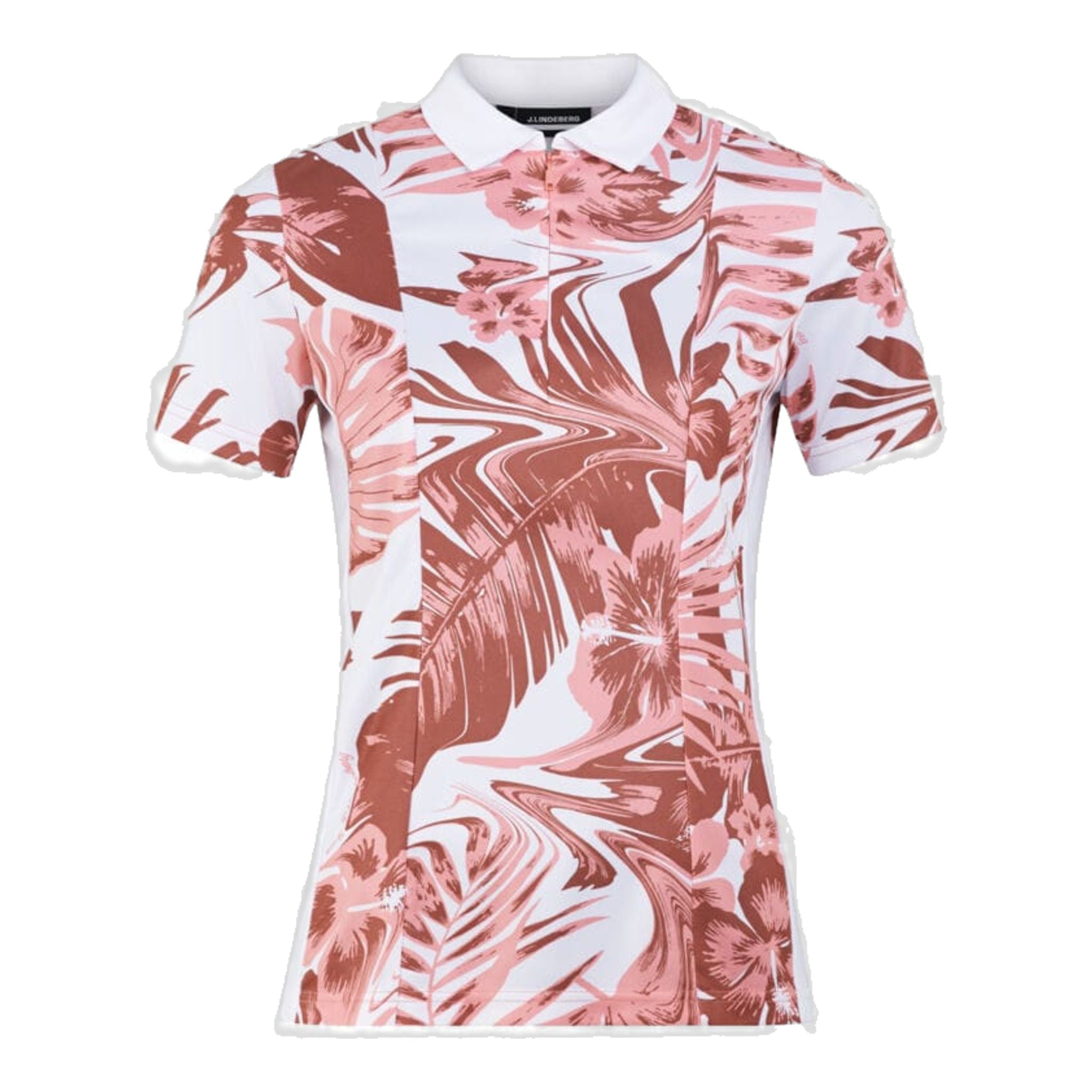 J. Lindeberg Evelina Print Poloshirt Damen