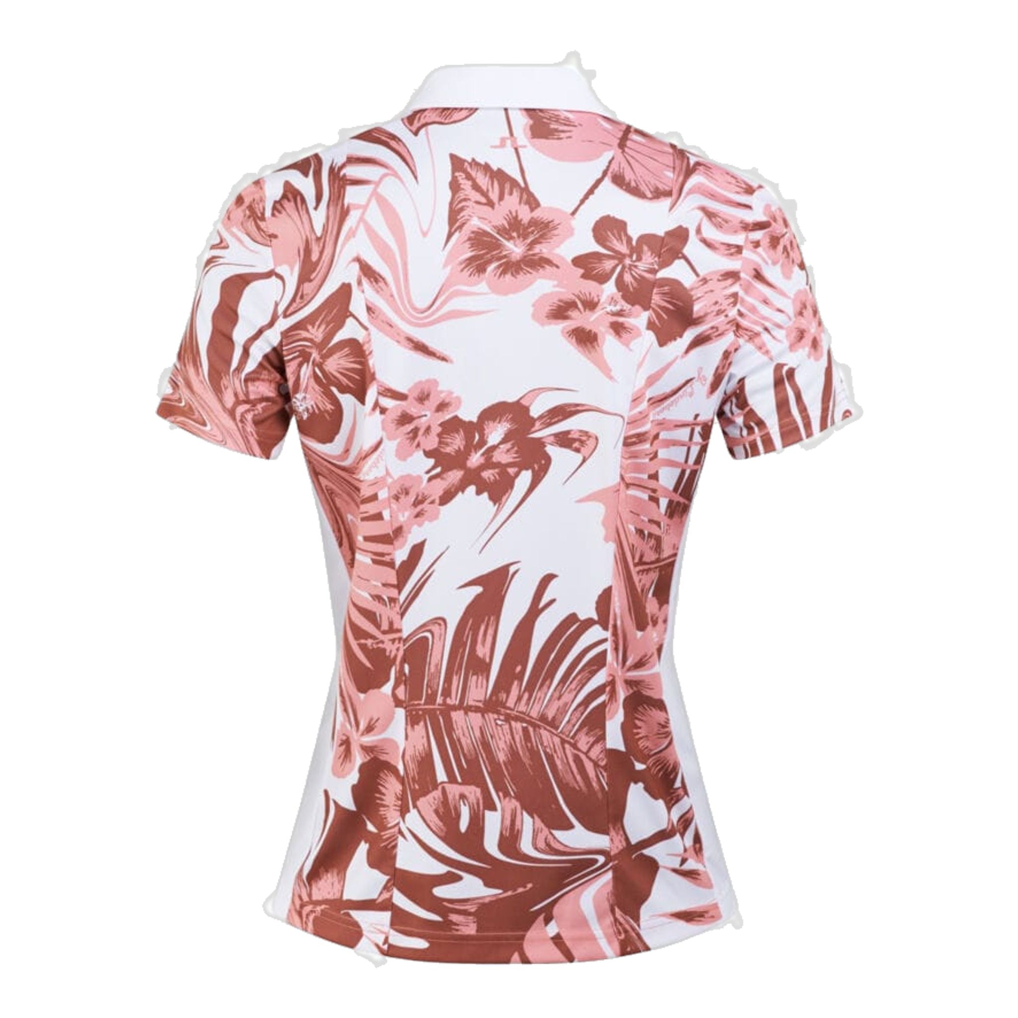 J. Lindeberg Evelina Print Poloshirt Damen