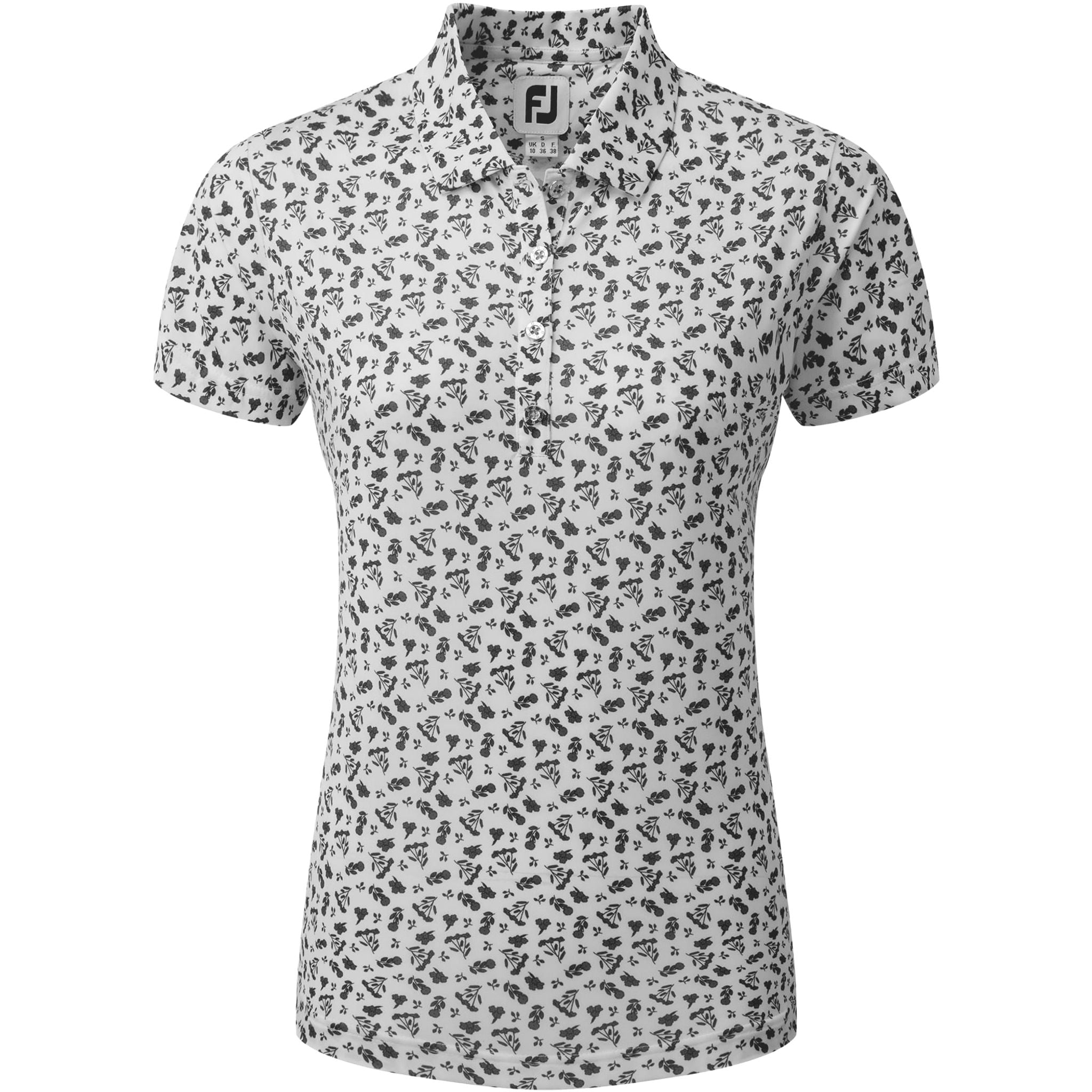 Footjoy Floral Print Poloshirt Damen