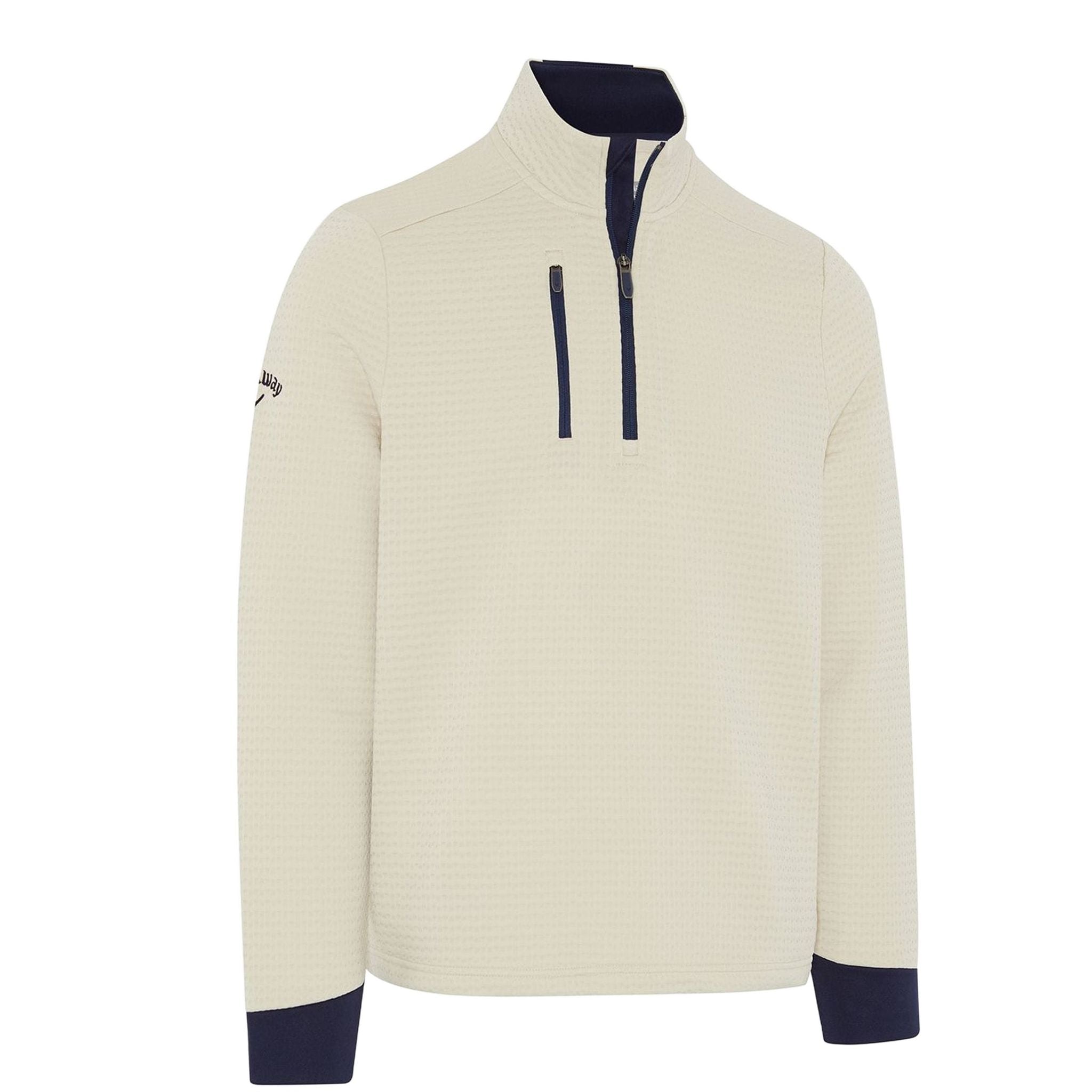 Callaway Midweight Textured 1/4 Zip Fleece Herren