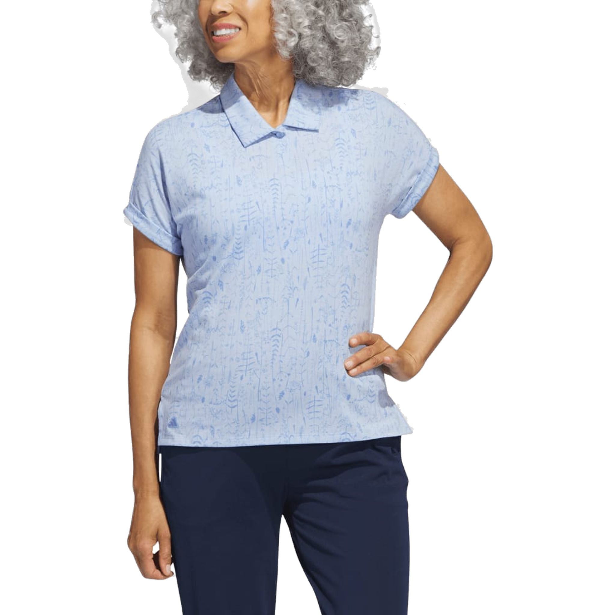 Adidas Go-To Print Poloshirt Damen