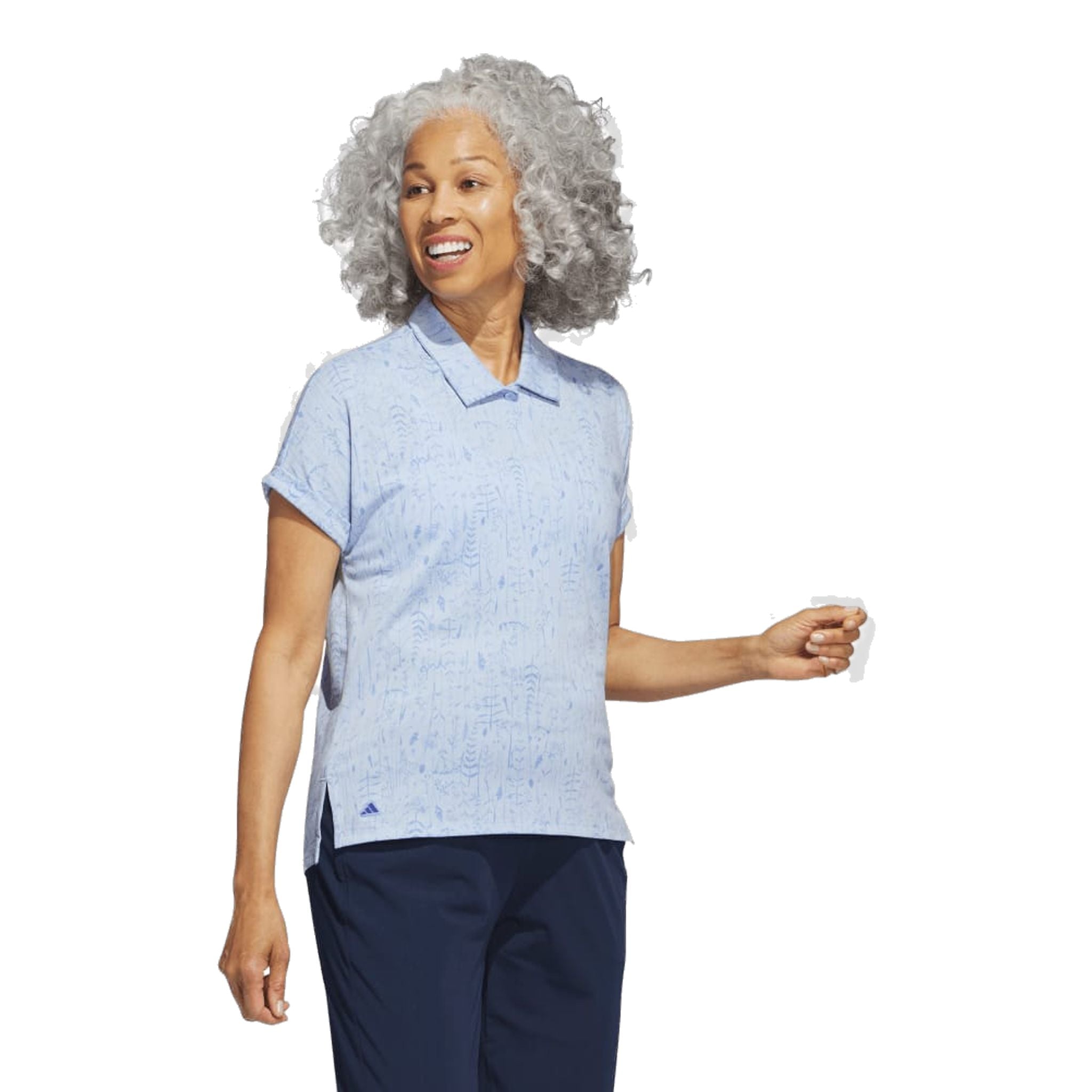 Adidas Go-To Print Poloshirt Damen