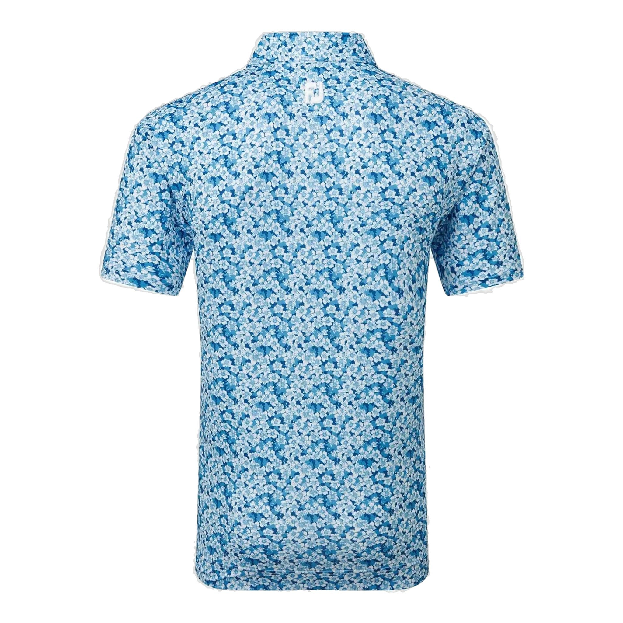 Footjoy Primrose Print Lisle Poloshirt Herren