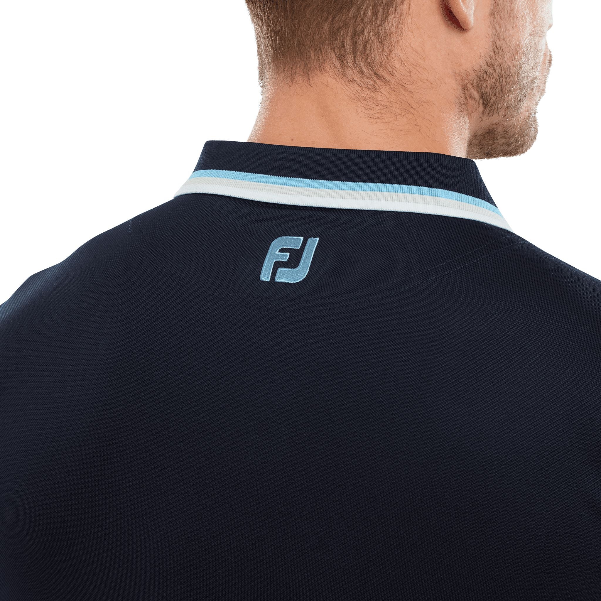 Footjoy Solid Trim Poloshirt Herren