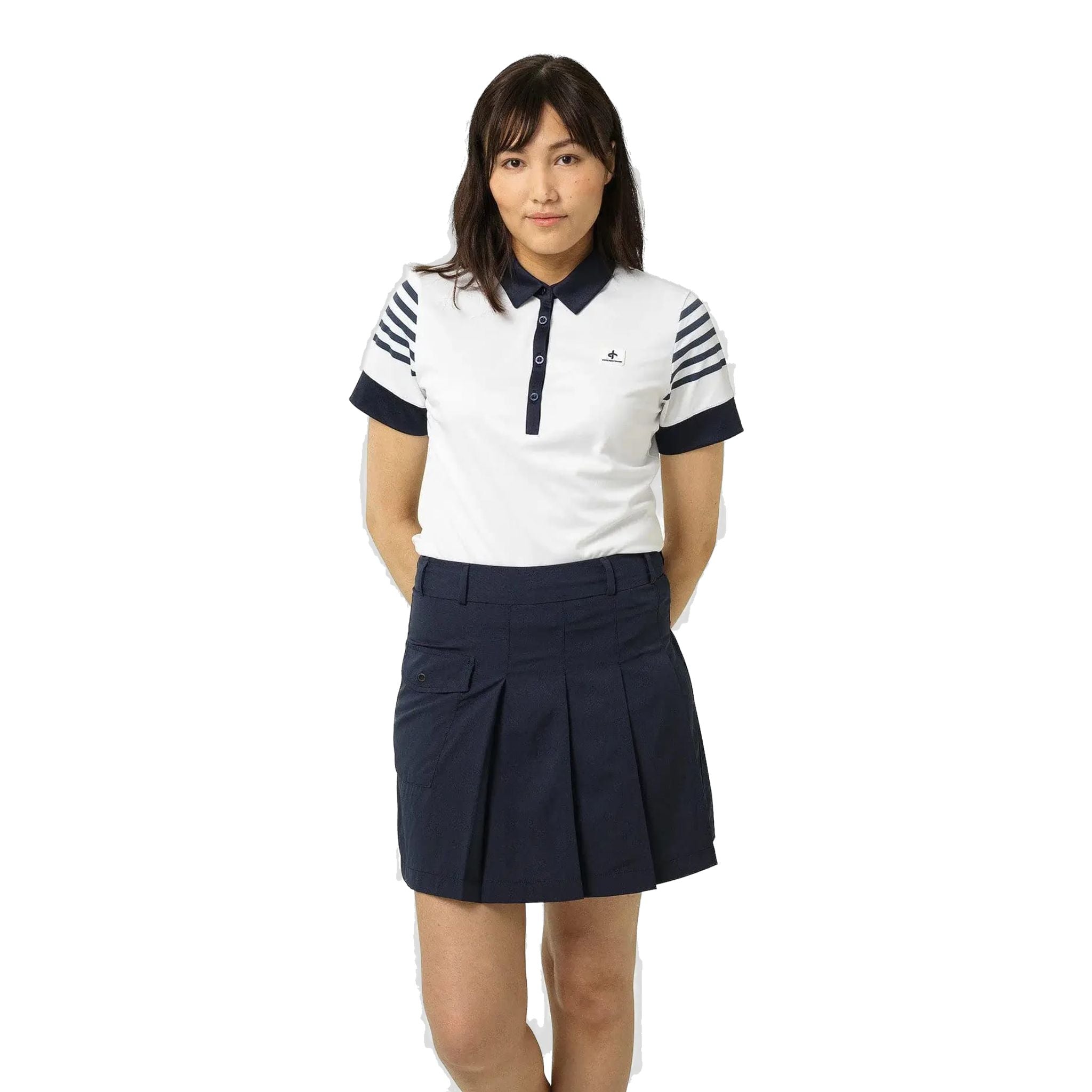 Cross Sportswear Sporty Poloshirt Damen