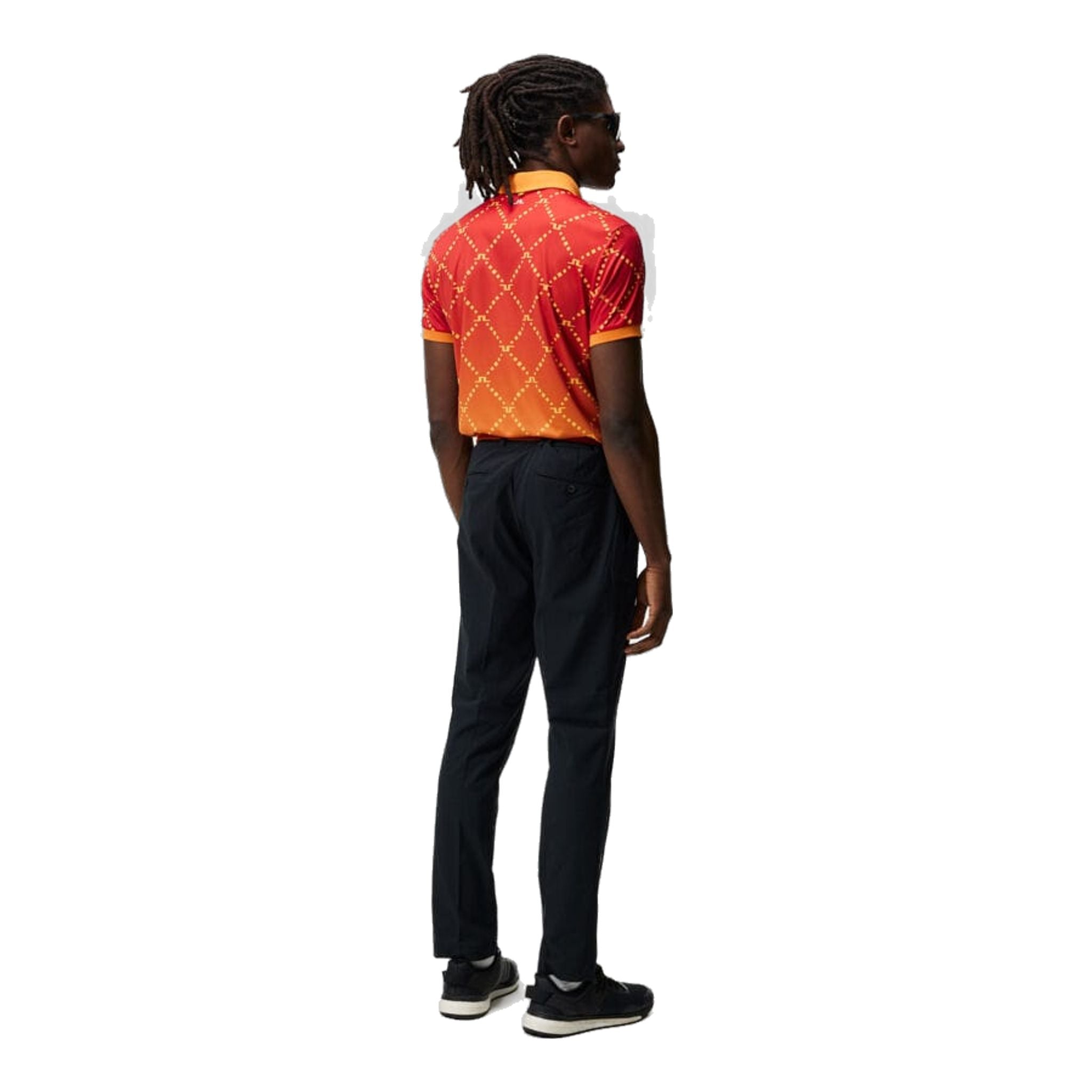 J. Lindeberg Tour Tech Reg Fit Print Poloshirt Herren