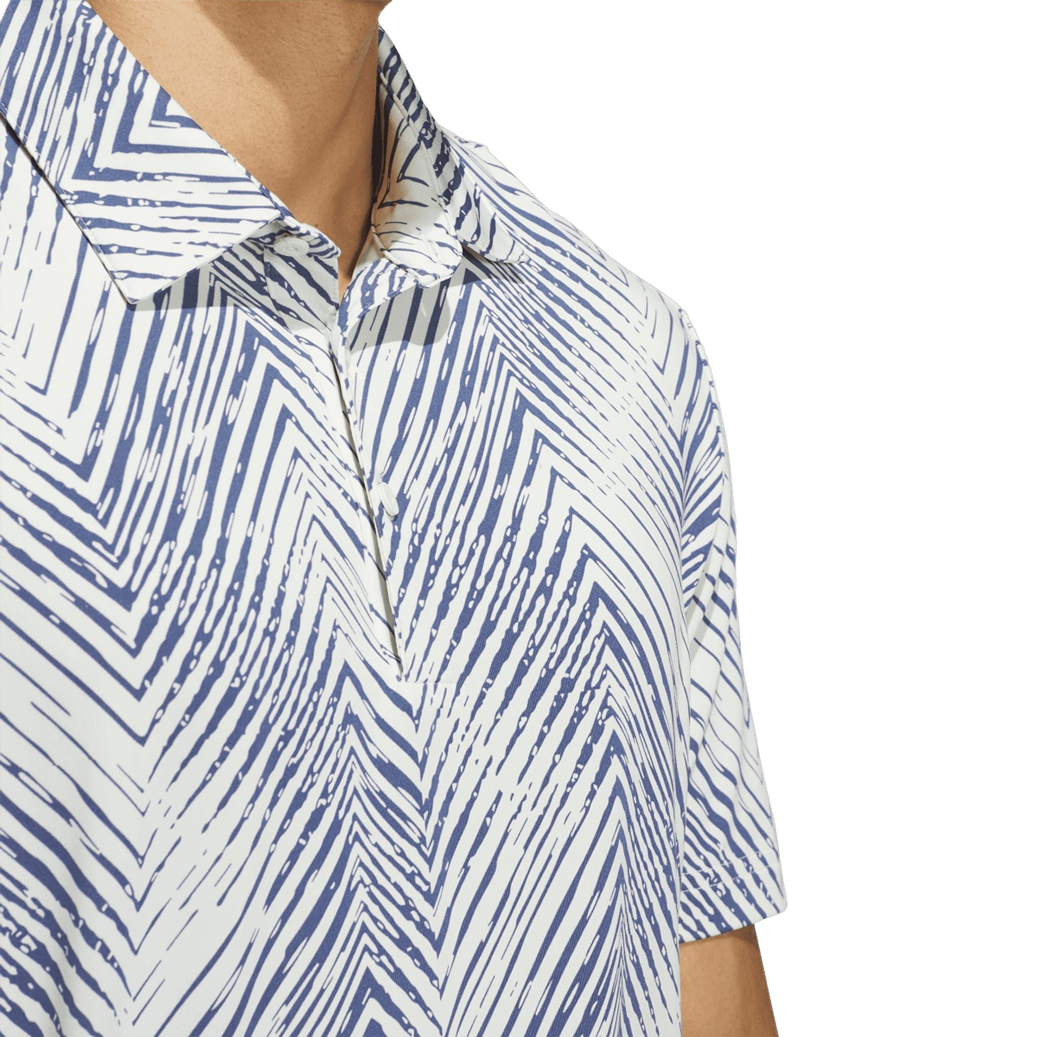 Adidas Ultimate365 Allover Print Polo Shirt Herren