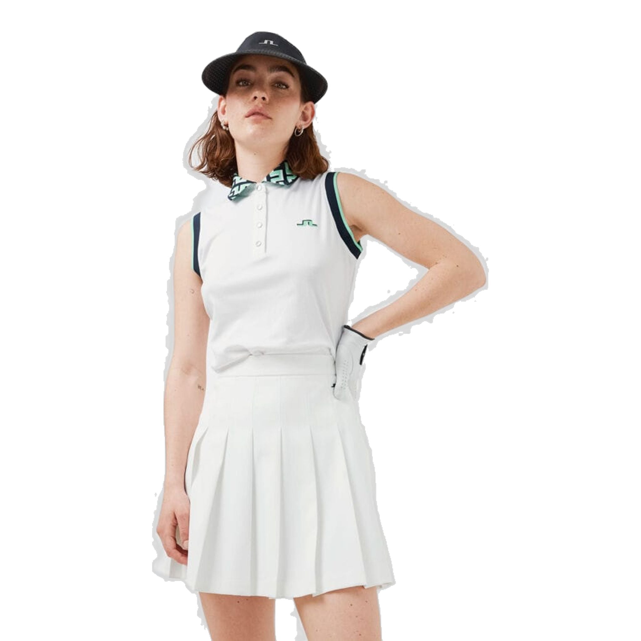 J. Lindeberg Polo SL Leslie Golf Damen