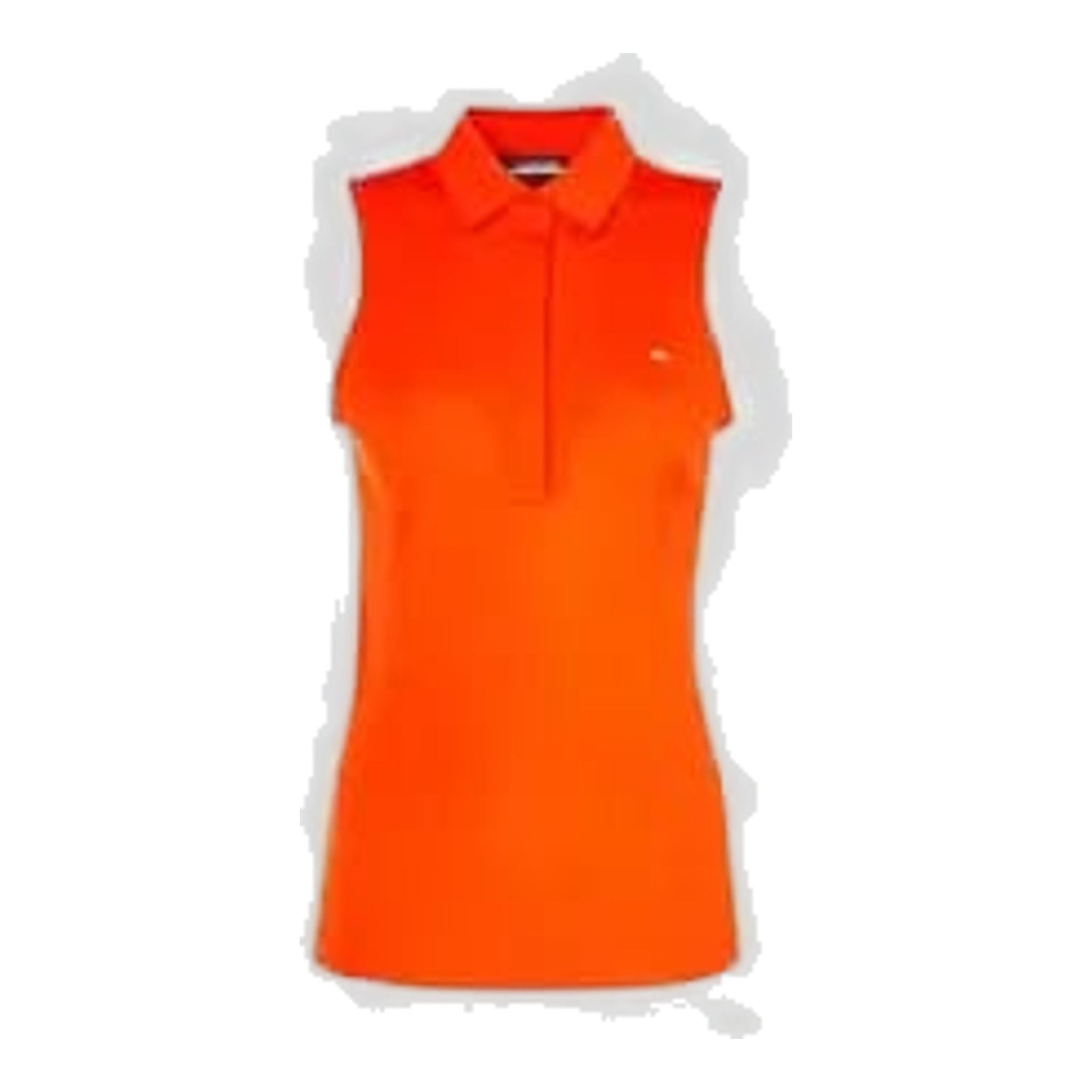 J. Lindeberg W Dena Sleeveless Golf Top Tangerine Tango Damen