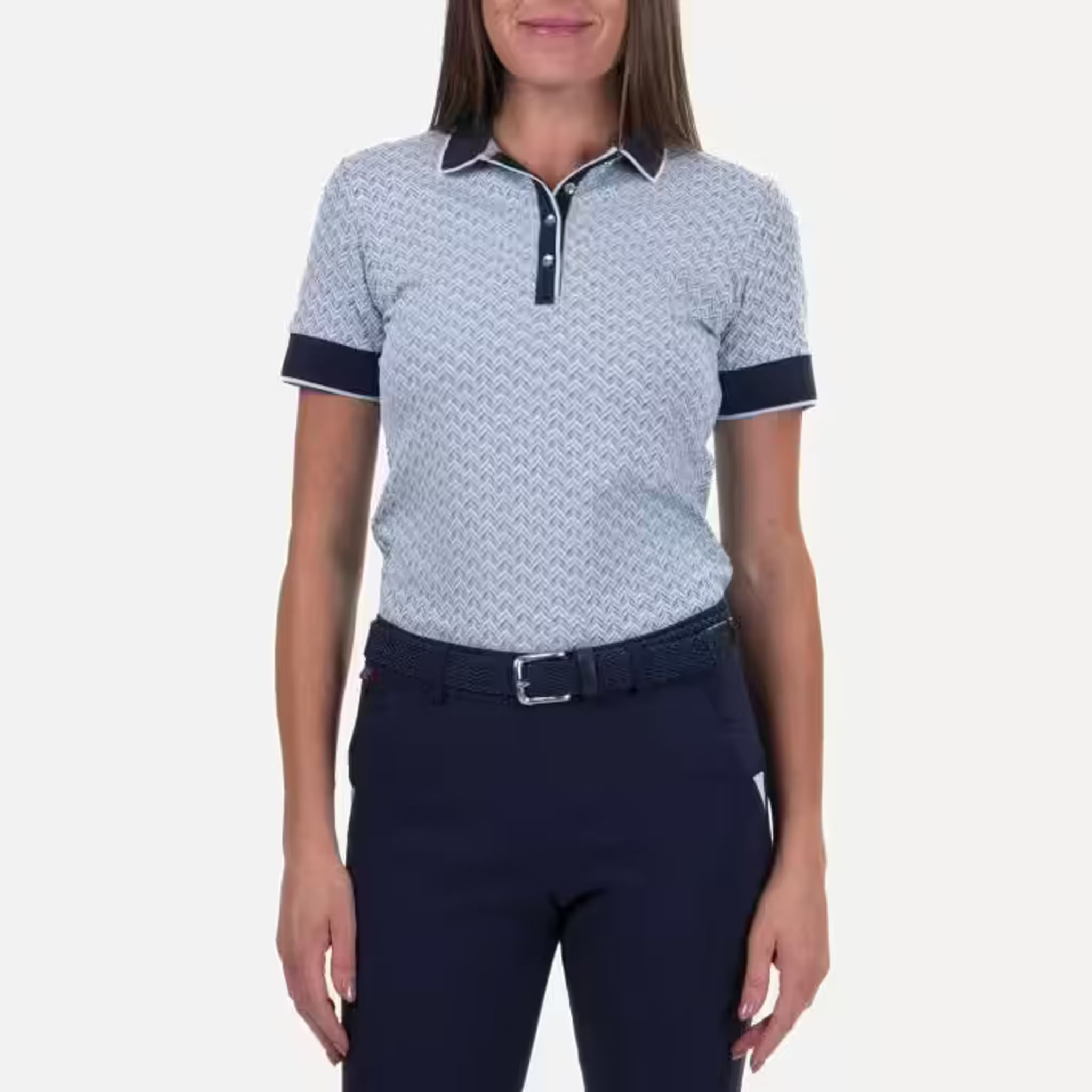 Kjus Ella Structure S/S Golfpolo Damen