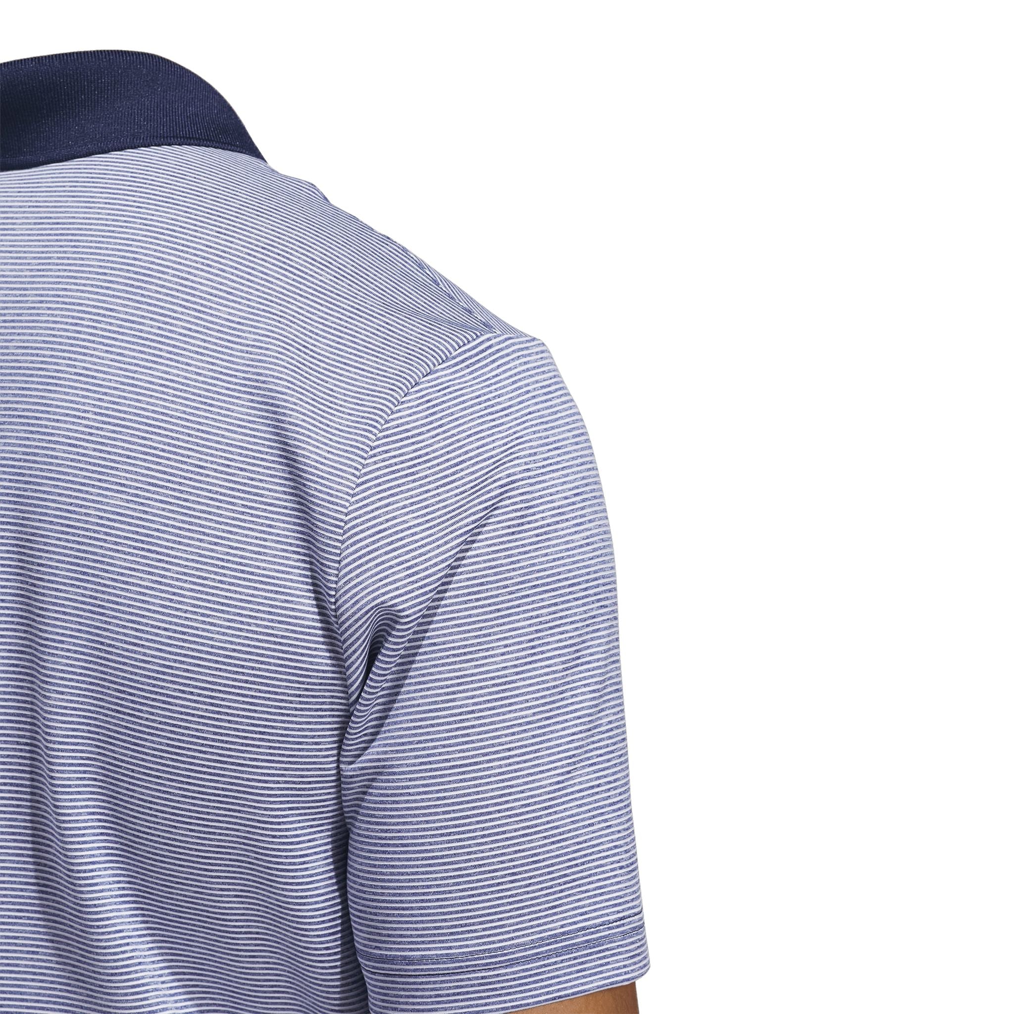 Adidas Ultimate365 Ottoman Stripe Polo Shirt Herren