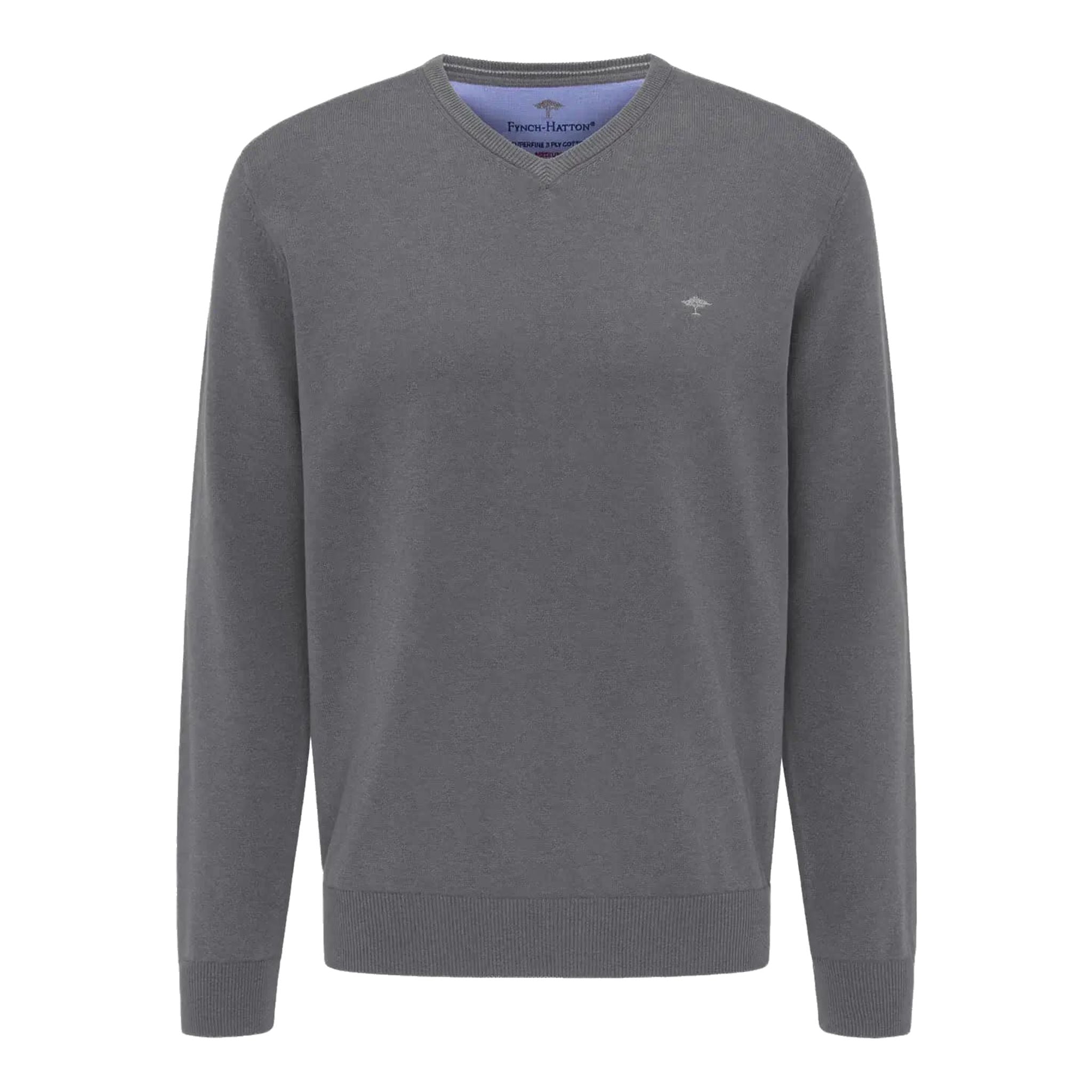 Fynch Hatton V-Neck Pullover Herren