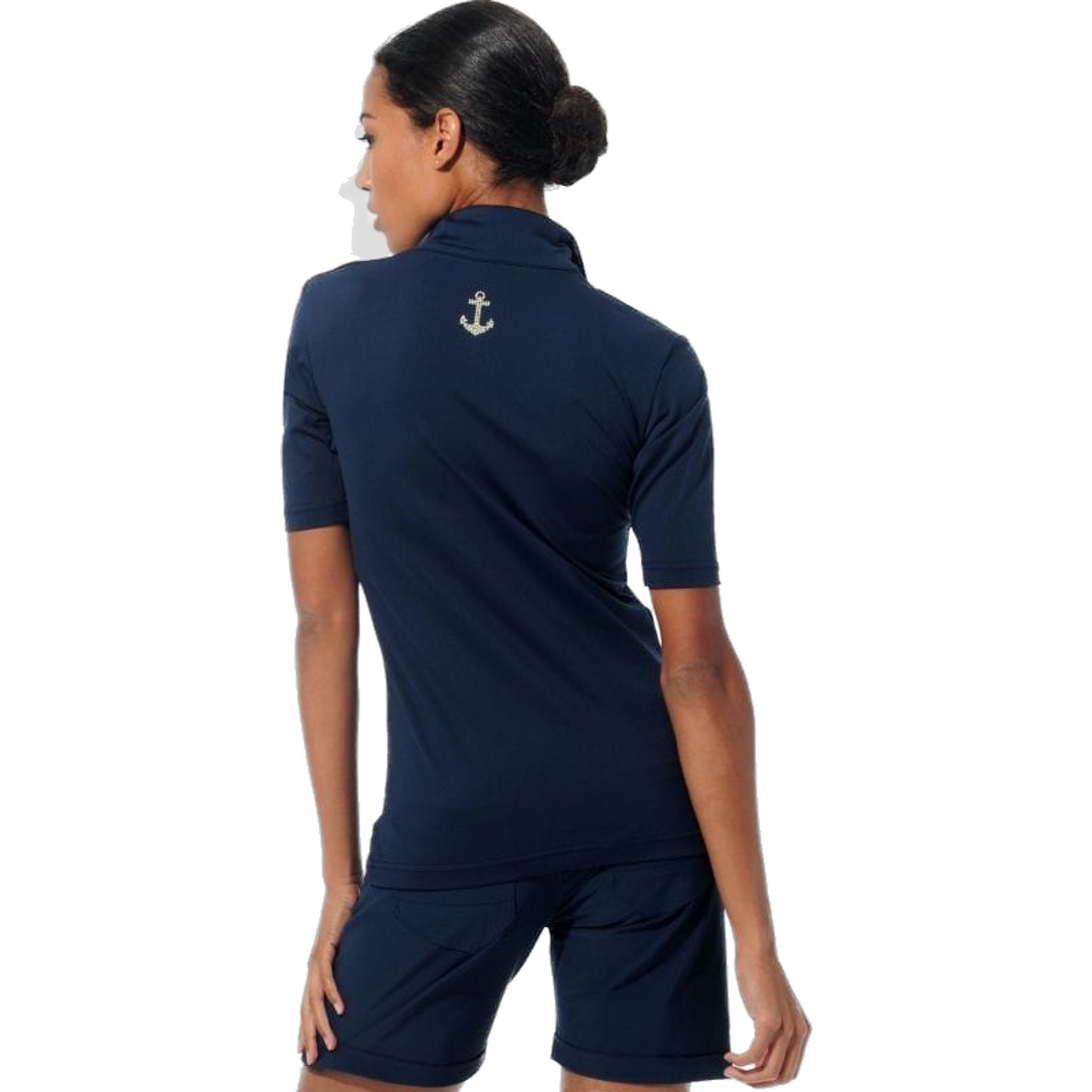 MDC Sportwear W Polo SL Merlyn Navy Damen