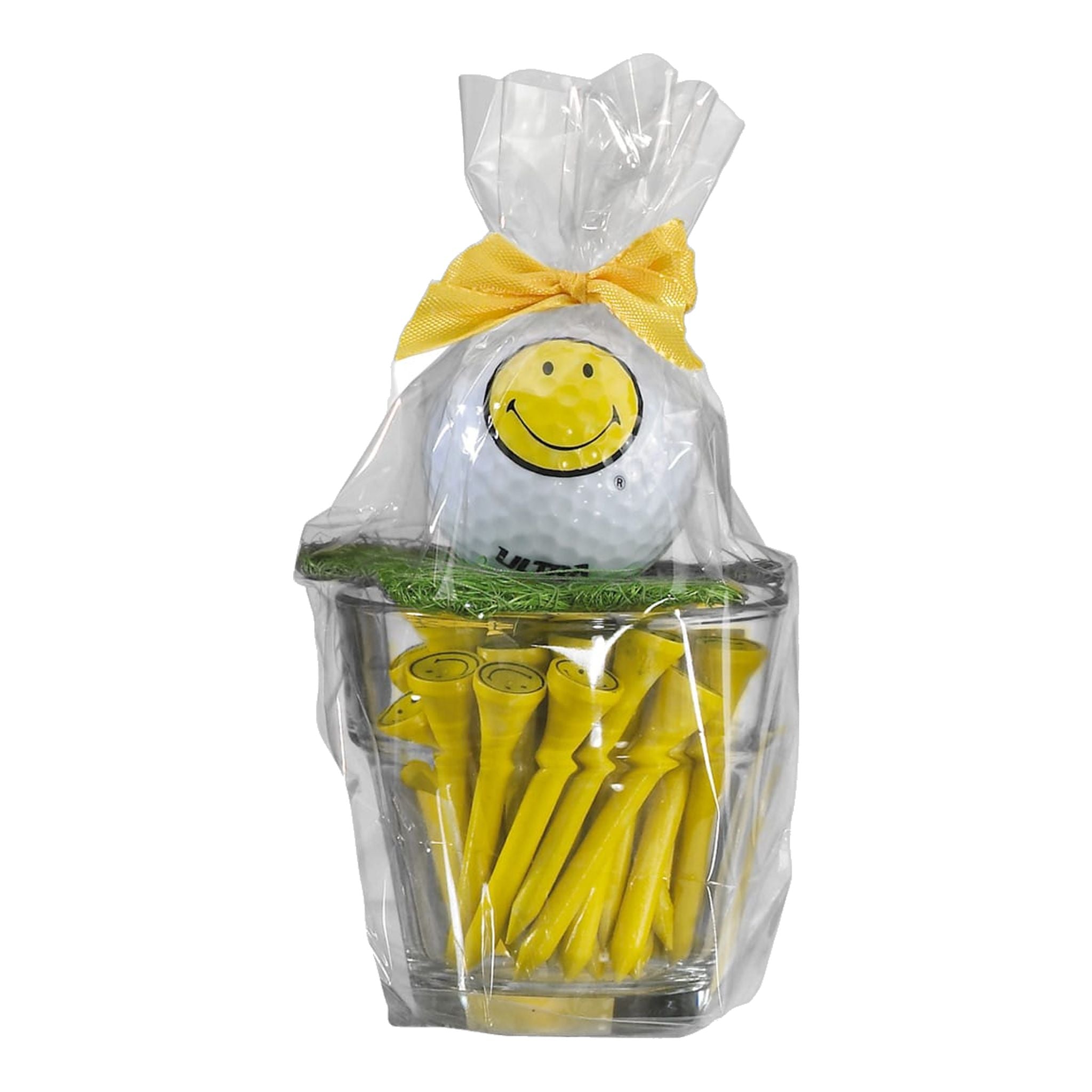 Sportiques Golfgeschenke Smiley (Ball & Tees)