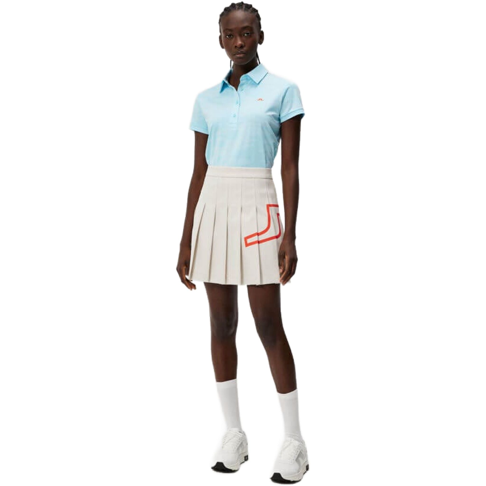 J. Lindeberg Alaya Jacquard Polo Damen