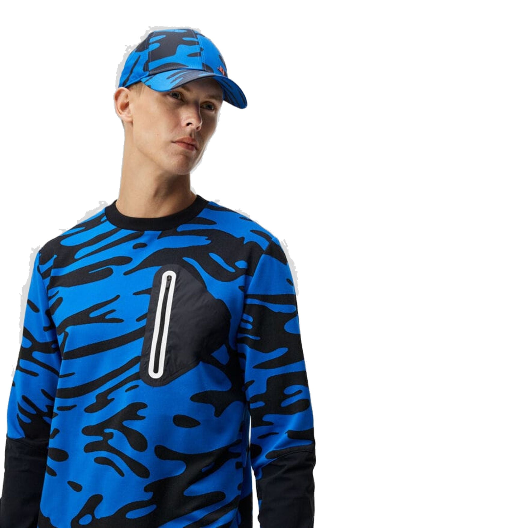 J. Lindeberg Alonso Jacquard Crew Neck Herren